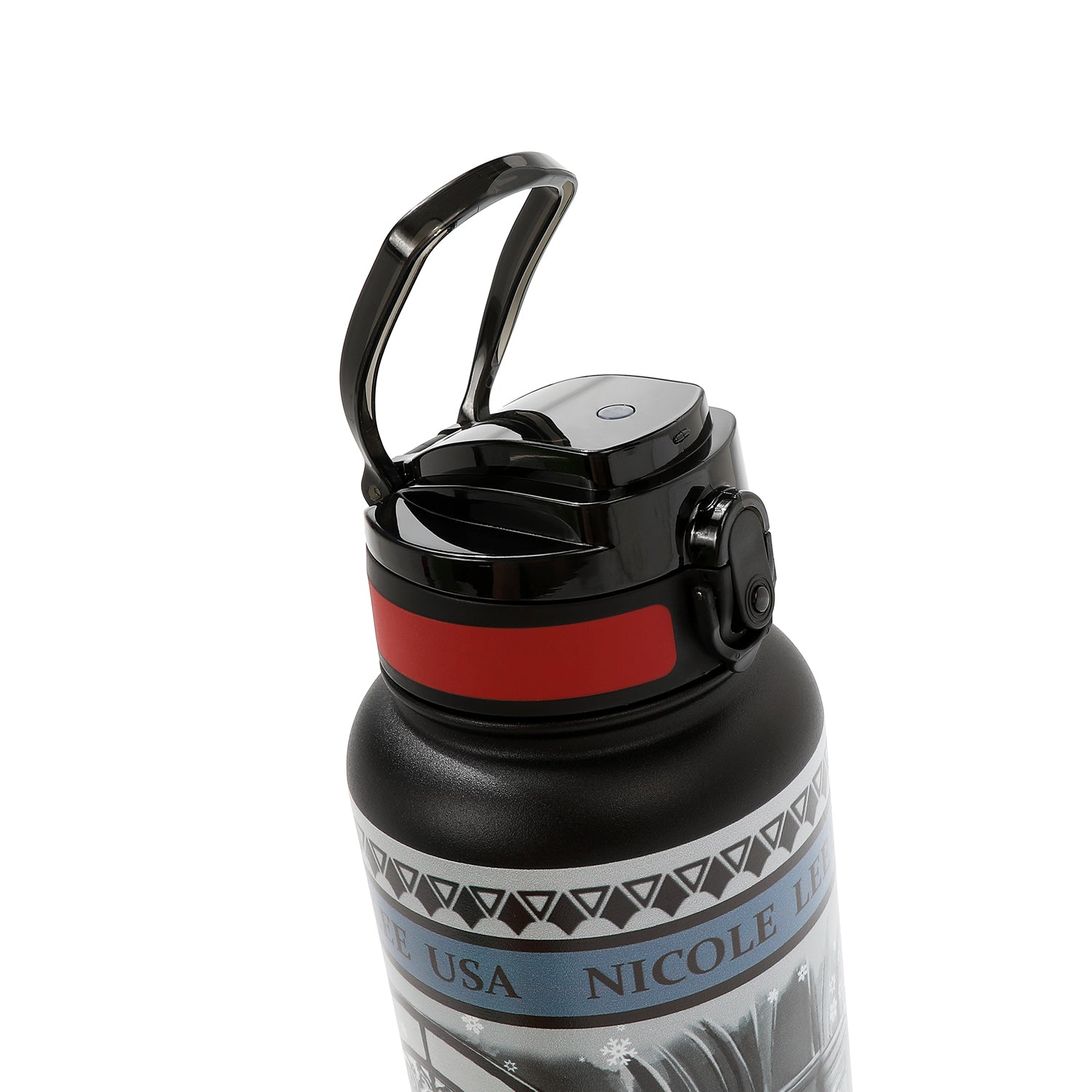 BOTTLE GLASS 1.2 L (<tc>MODA SNOWFLAKE</tc>)