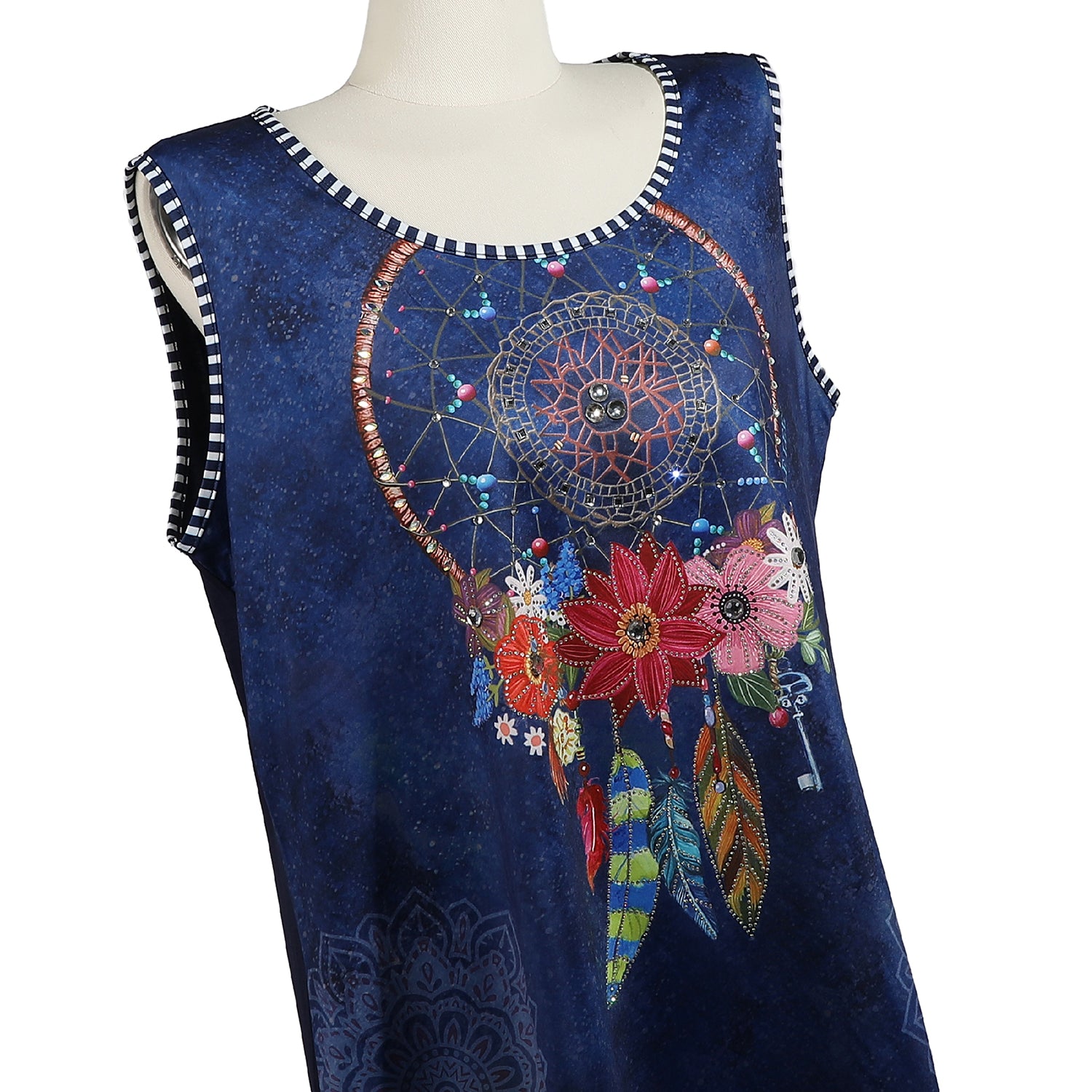 NICOLE LEE TUNICA TOP WITH SPARKLES (<tc>DREAM COMES TRUE</tc>)