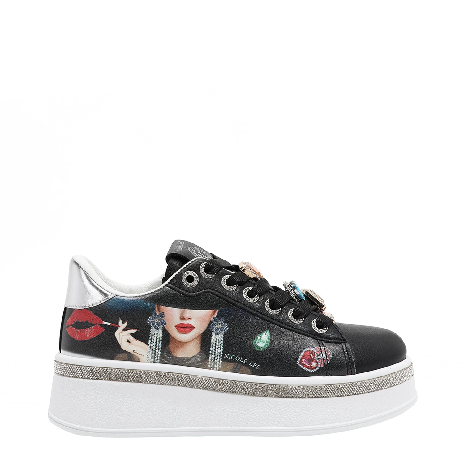 FASHION SNEAKERS WITH RHINESTONE (<tc>SAMANTHA LA BELLEZA</tc>)