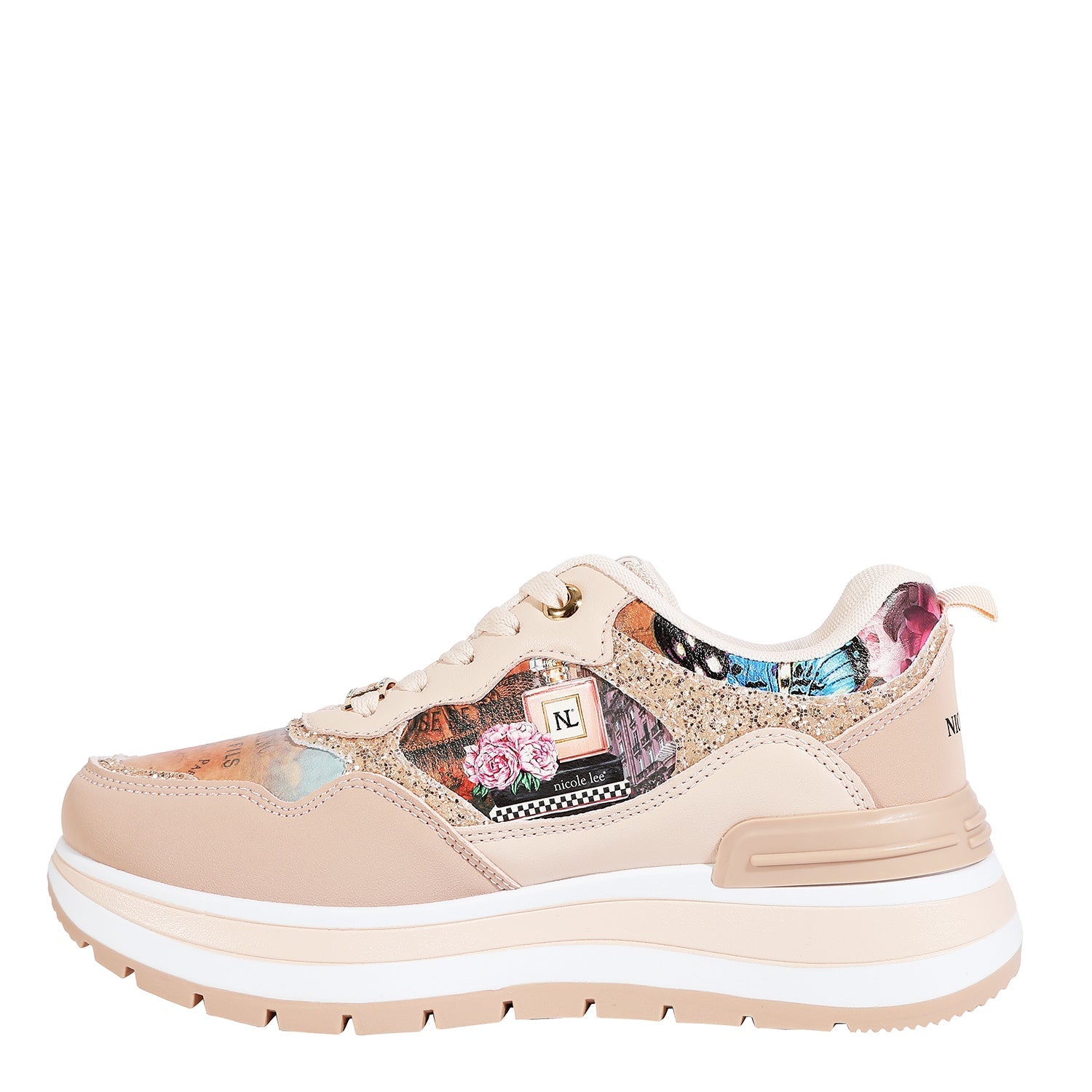 ZAPATILLAS BRILLANTES DE MODA (SABINA IMAGINES)