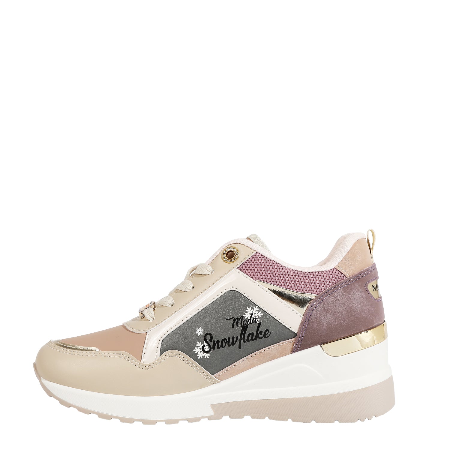 ZAPATILLA ALTA (MODA SNOWFLAKE)