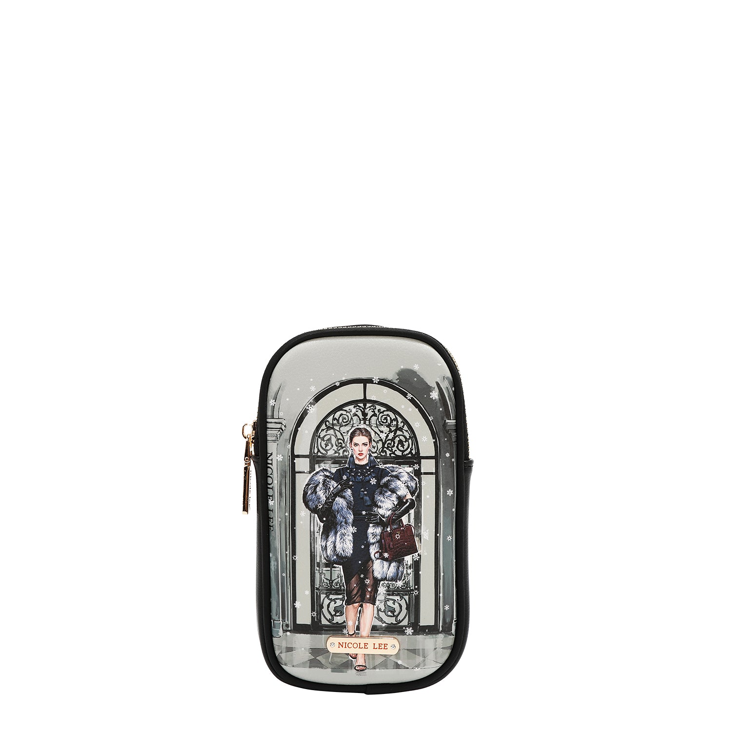 LARGE FASHIONABLE BACKPACK WITH USB CHARGING PORT AND BAG (<tc>MODA SNOWFLAKE</tc>)