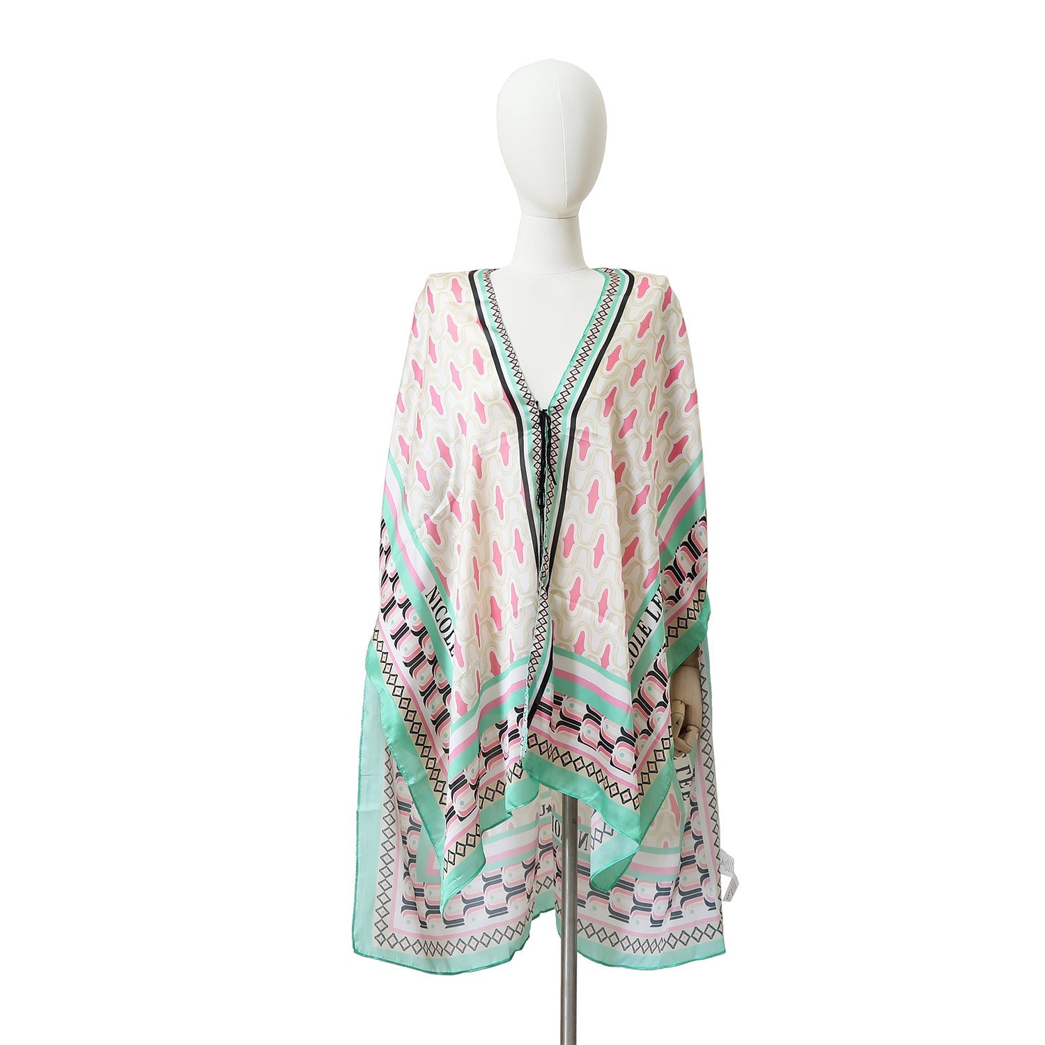 Printed kimono