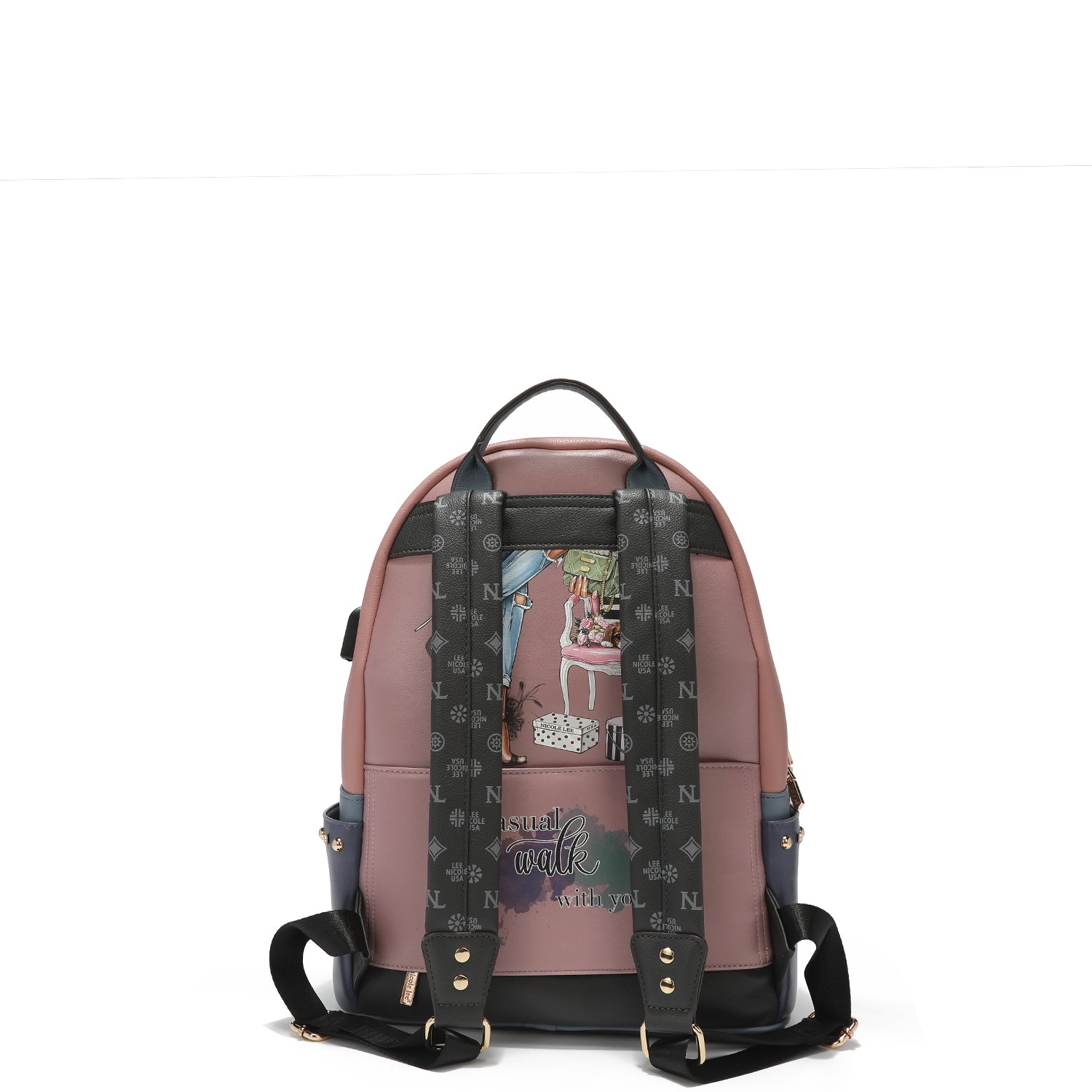 Large backpack for laptop