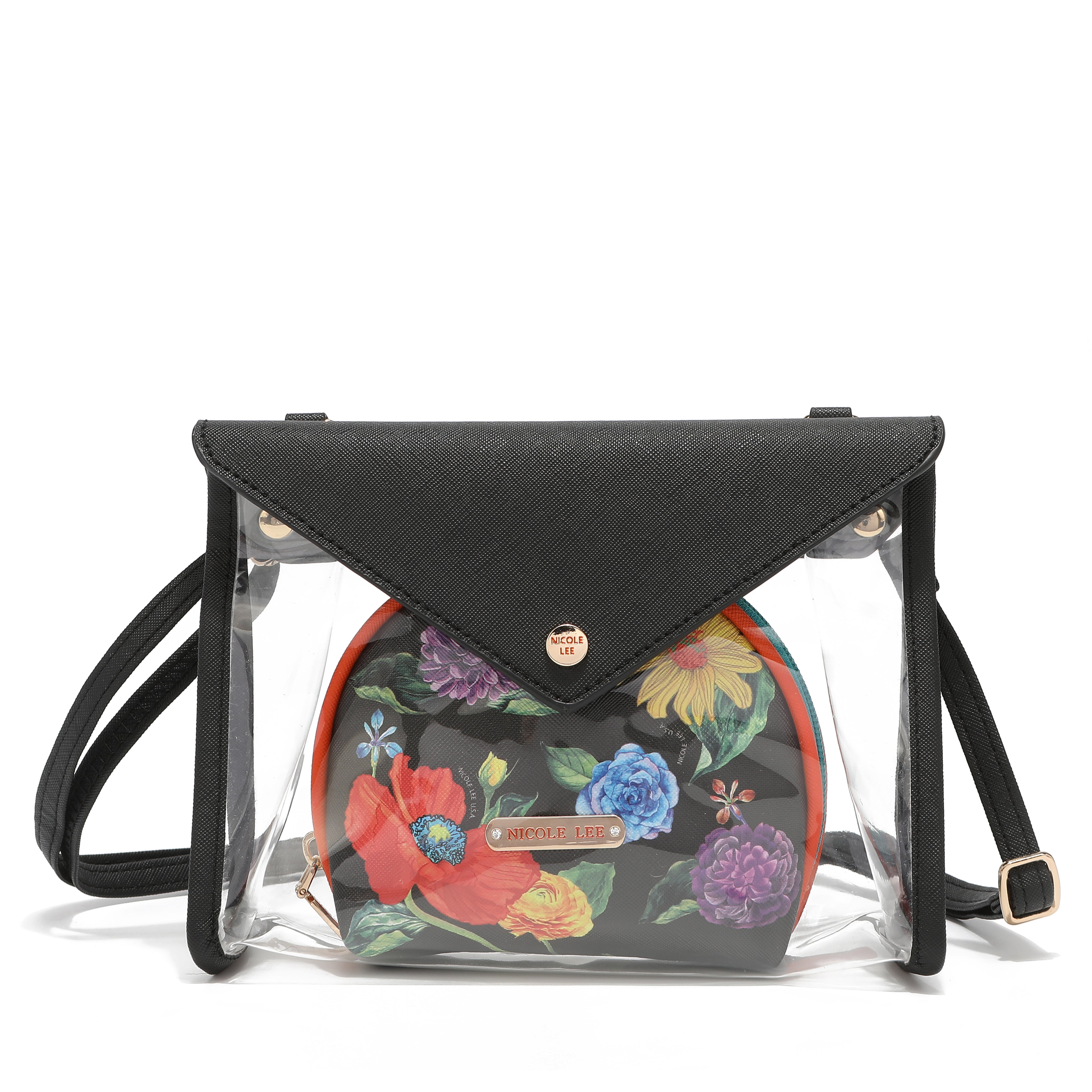 2 -piece bandolera for cosmetics