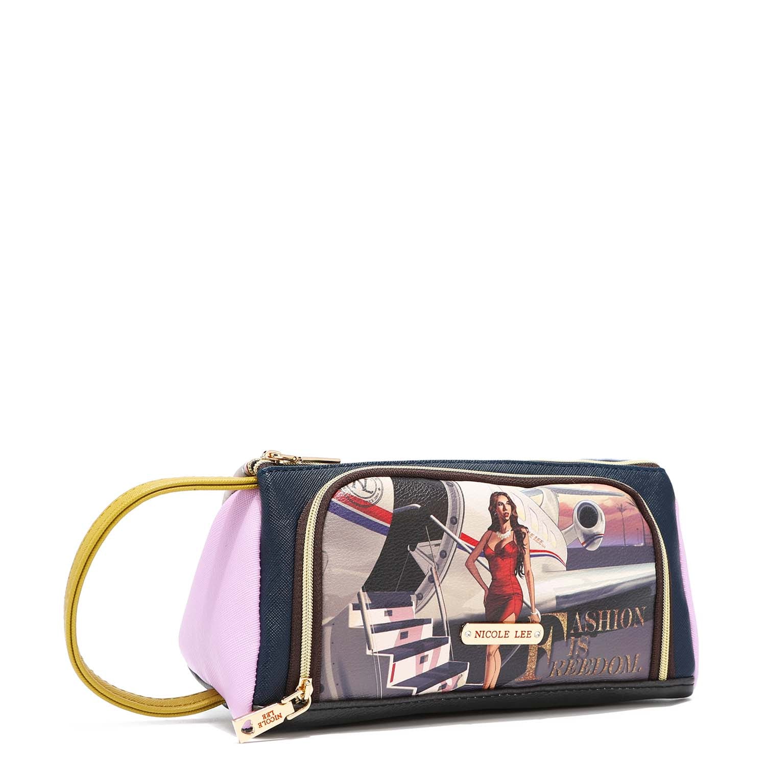 Cosmetiquero with zipper