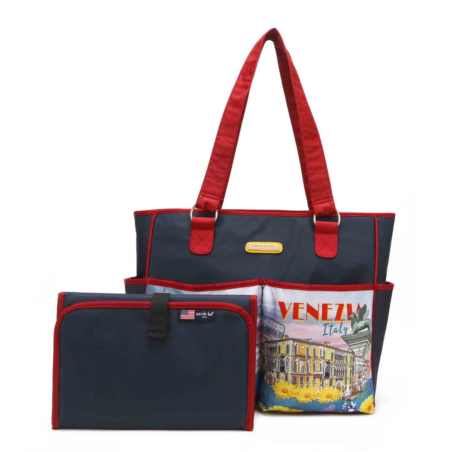 Modern bag for multifunctional diapers with changer