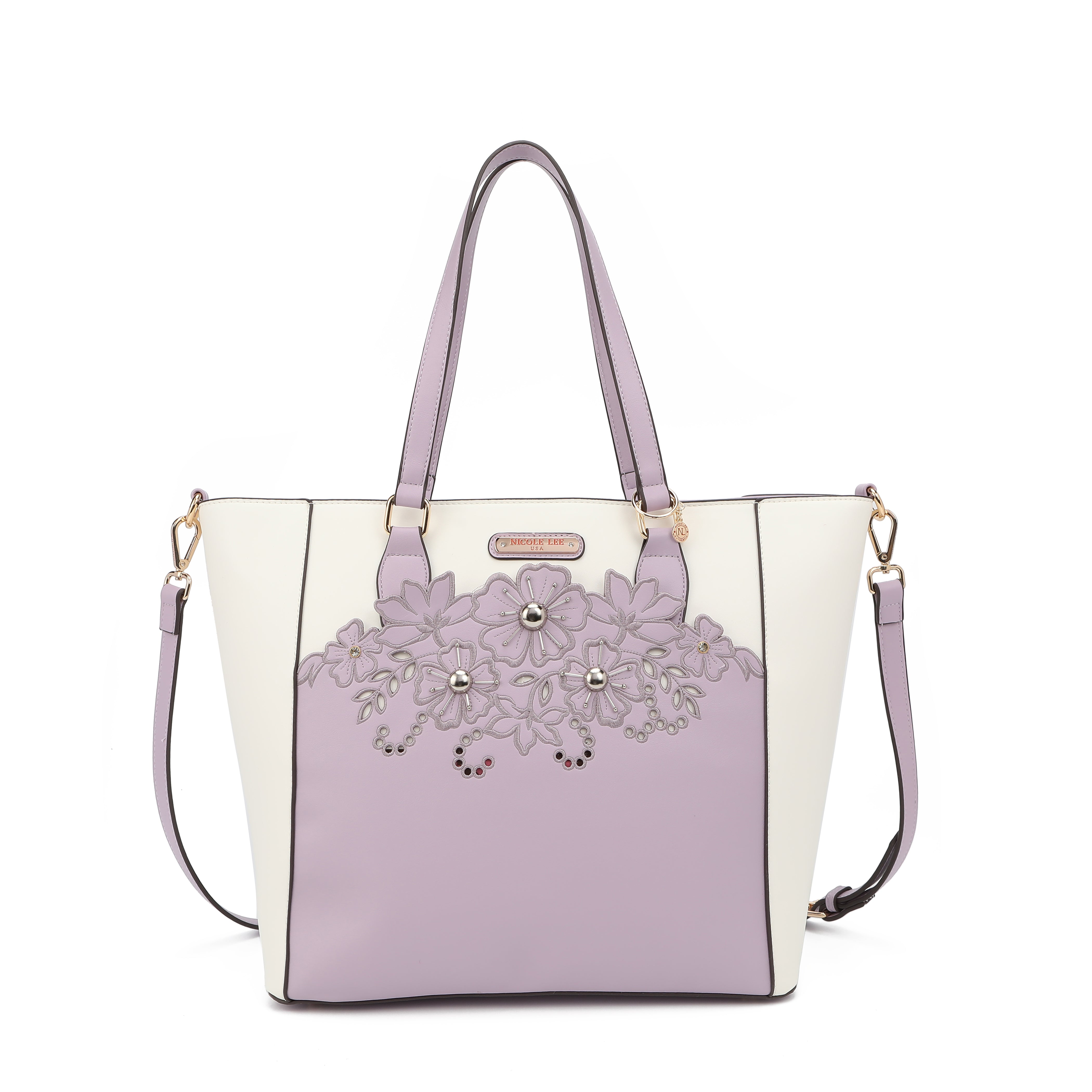 Sac à l'acheteur avec broderie florale