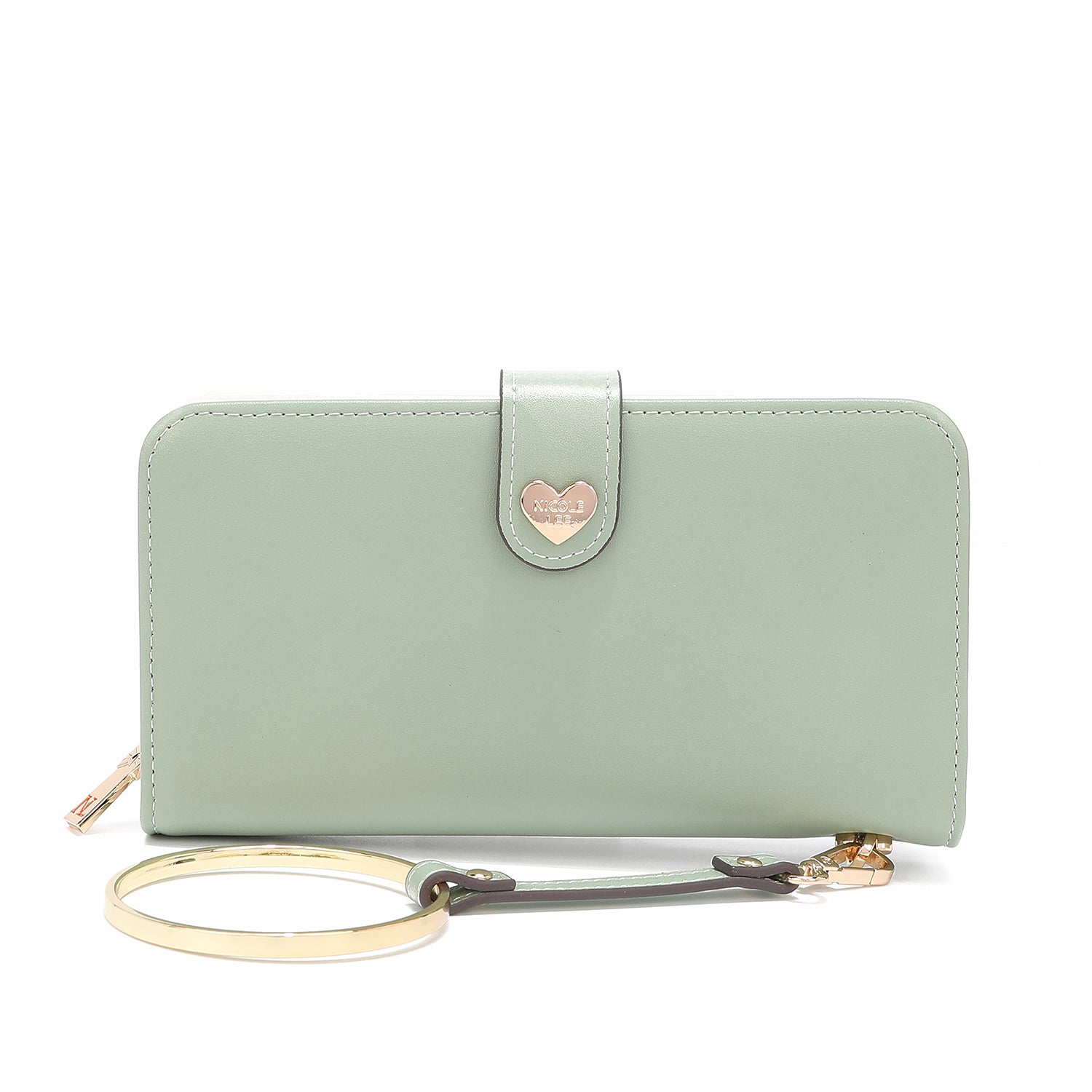 Fashion "Floral" Portfolio with zipper