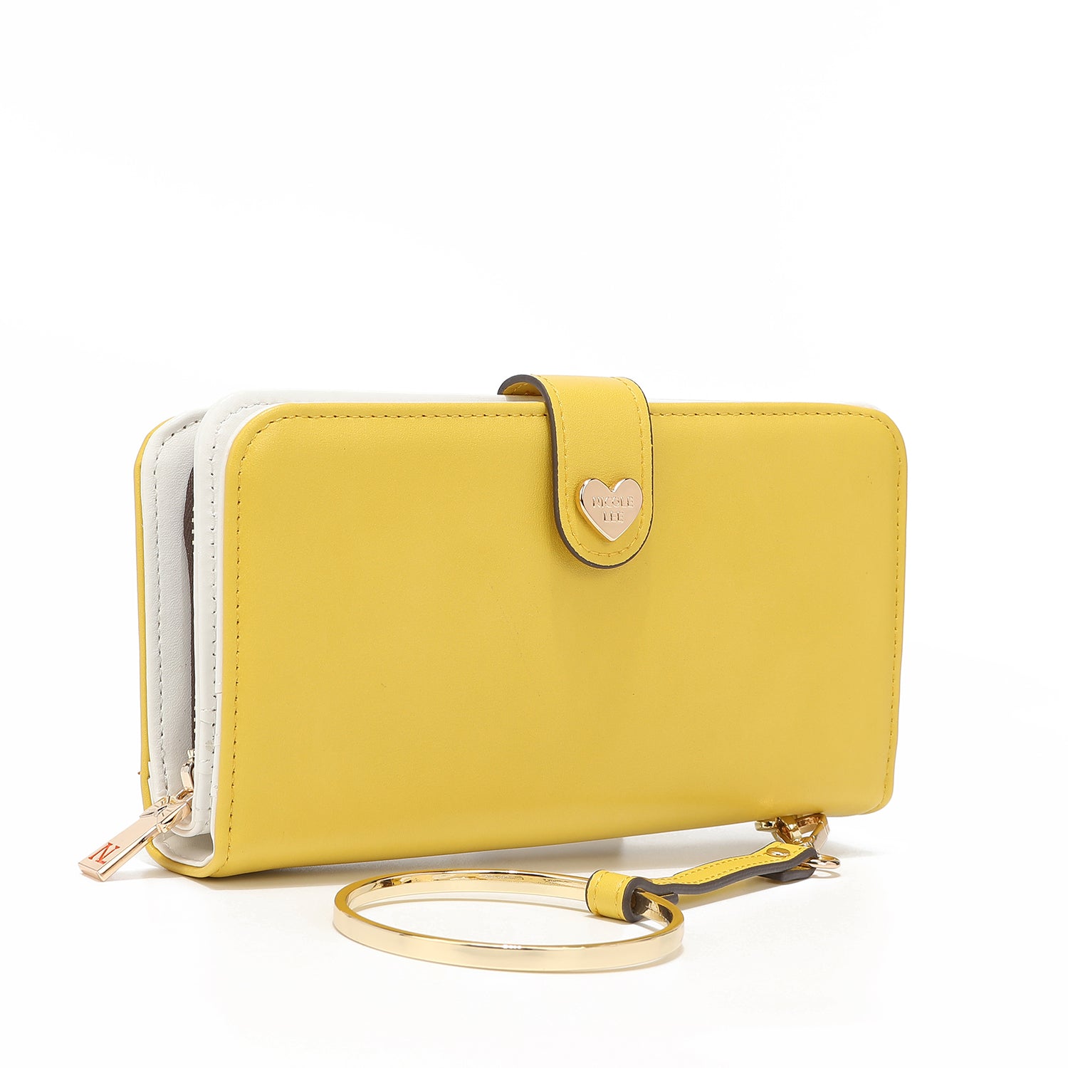 Fashion "Floral" Portfolio with zipper