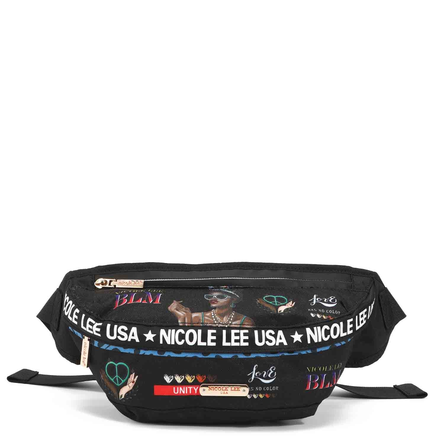 RIÑONERA MODERNA CON ESTAMPADO