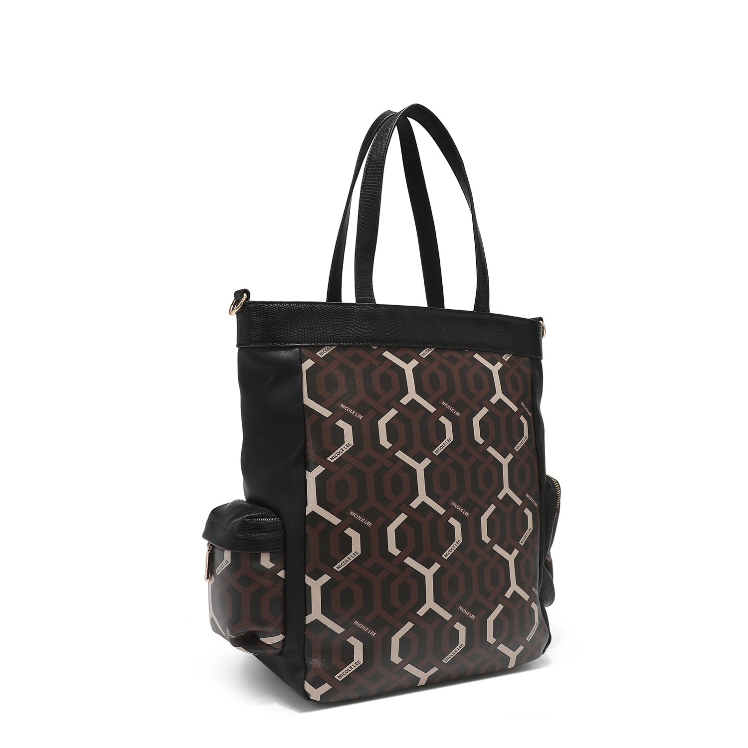 "GEOMETRIC" TOTE BAG