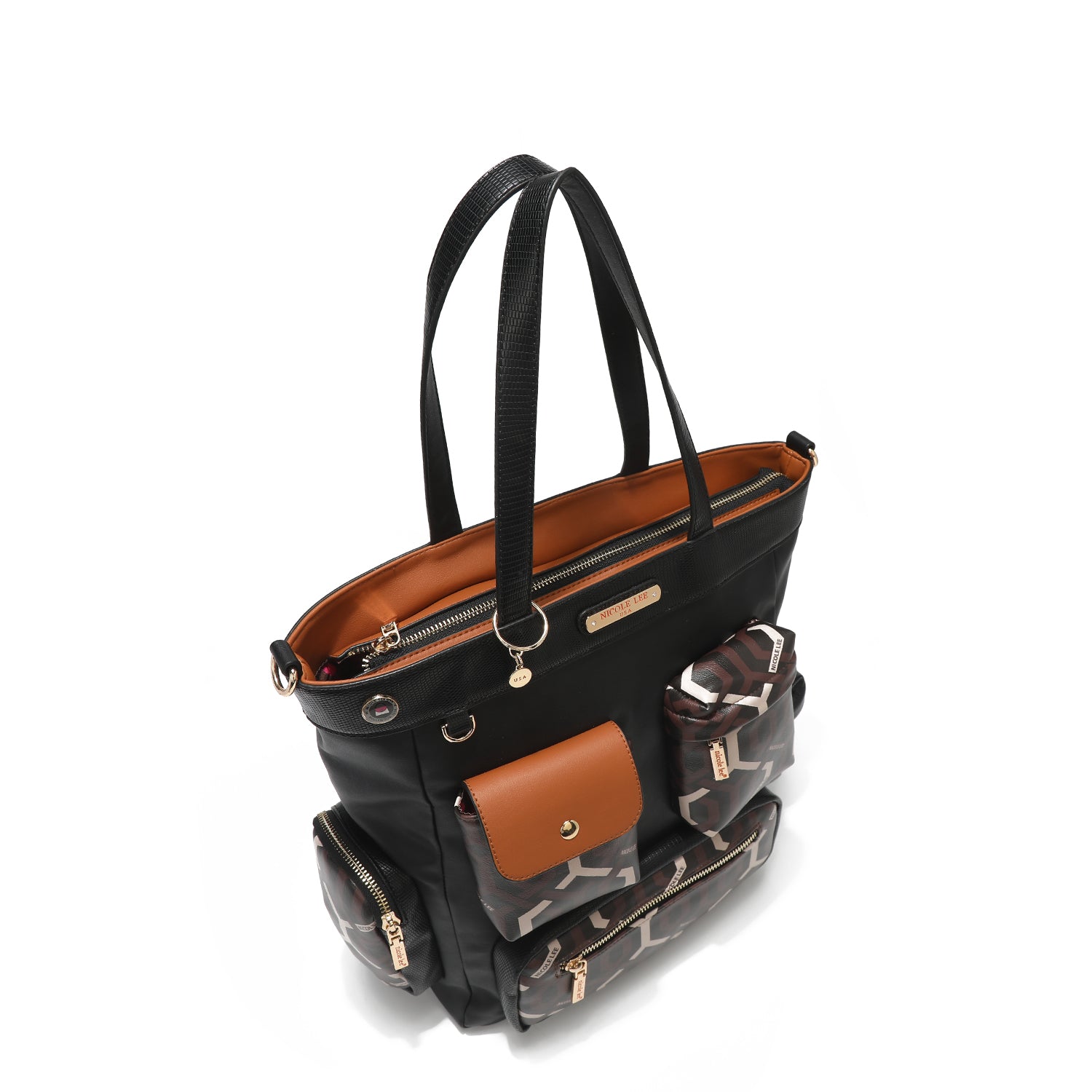 "GEOMETRIC" TOTE BAG