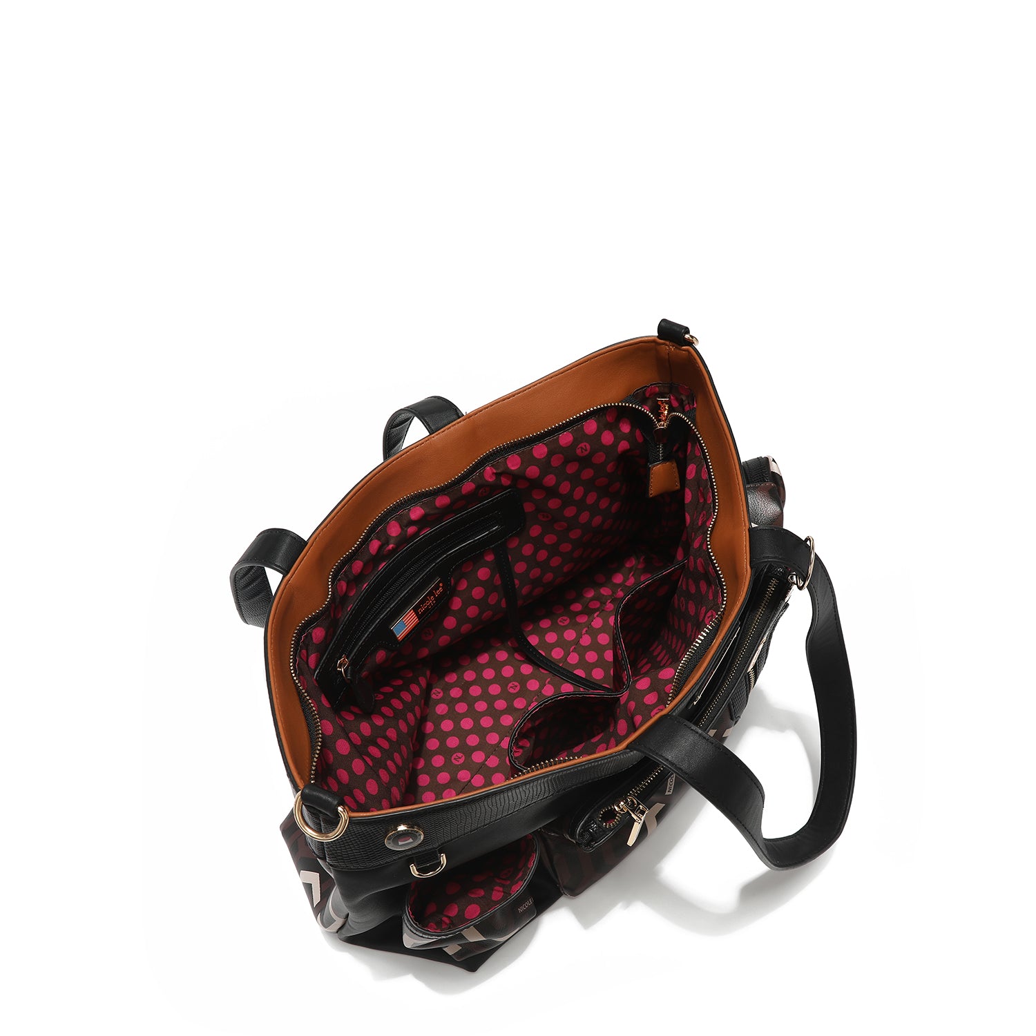 "GEOMETRIC" SHOPPER BAG