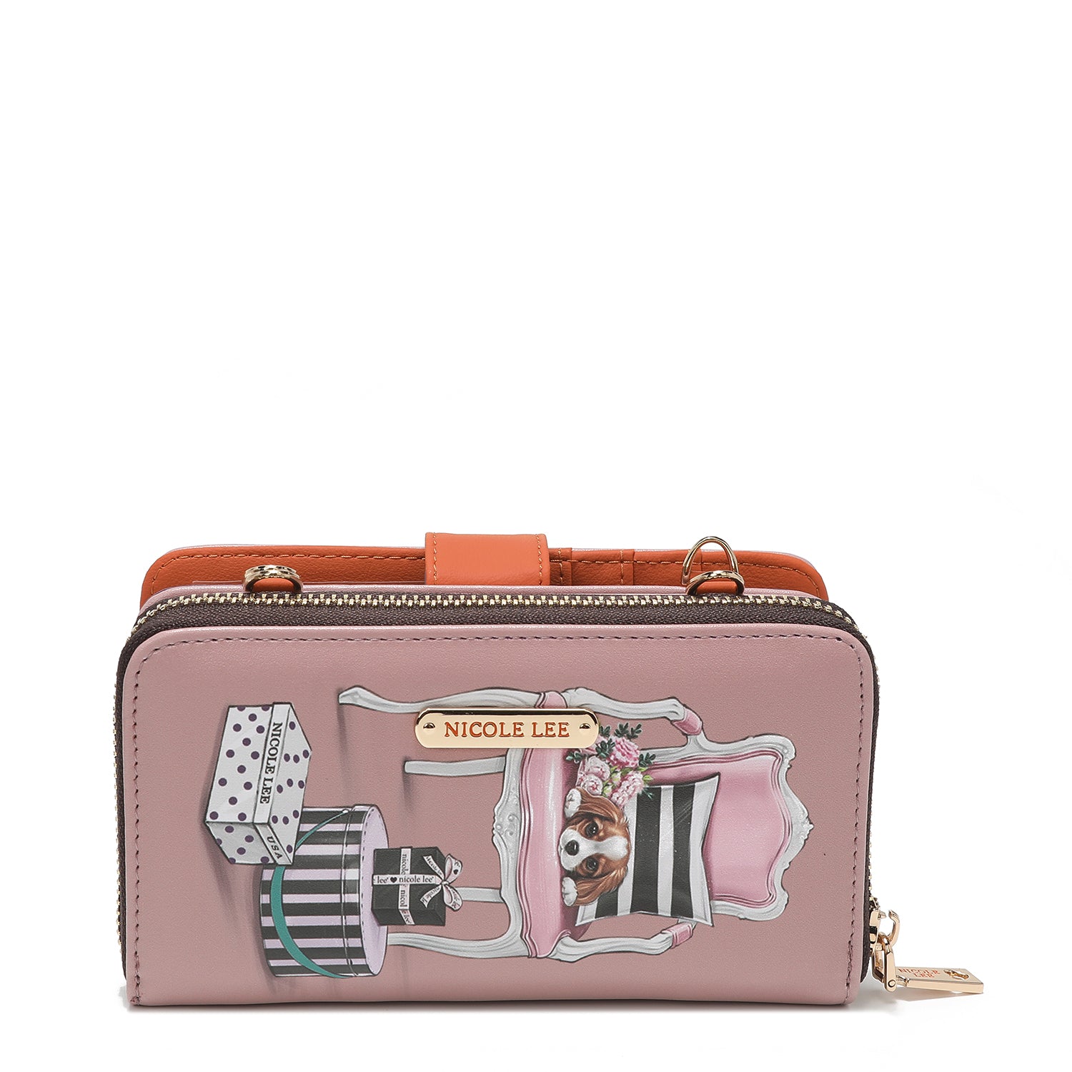 TEILBARE HANDYTASCHE MIT SCHULTERTASCHENFUNKTION