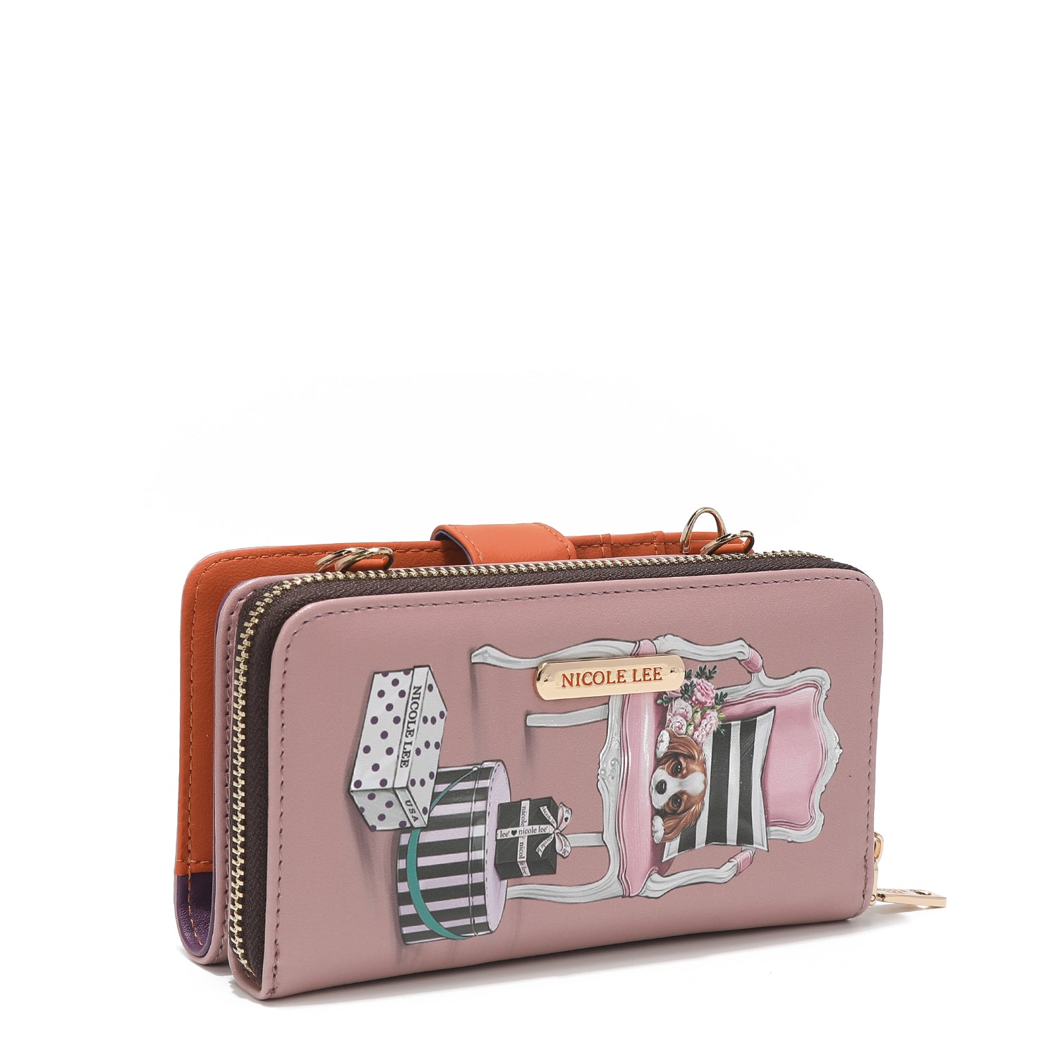TEILBARE HANDYTASCHE MIT SCHULTERTASCHENFUNKTION