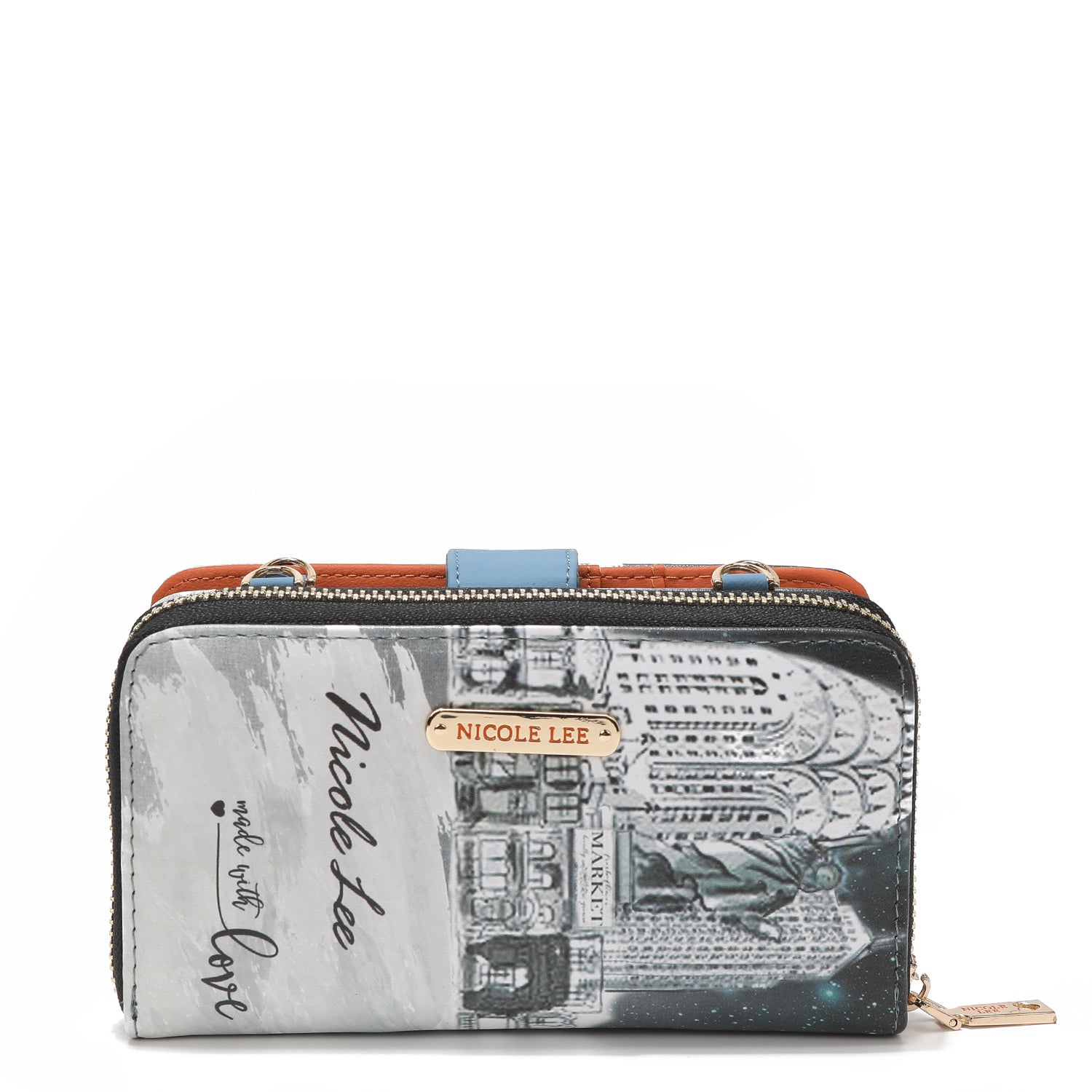 Separable mobile case with shoulder function