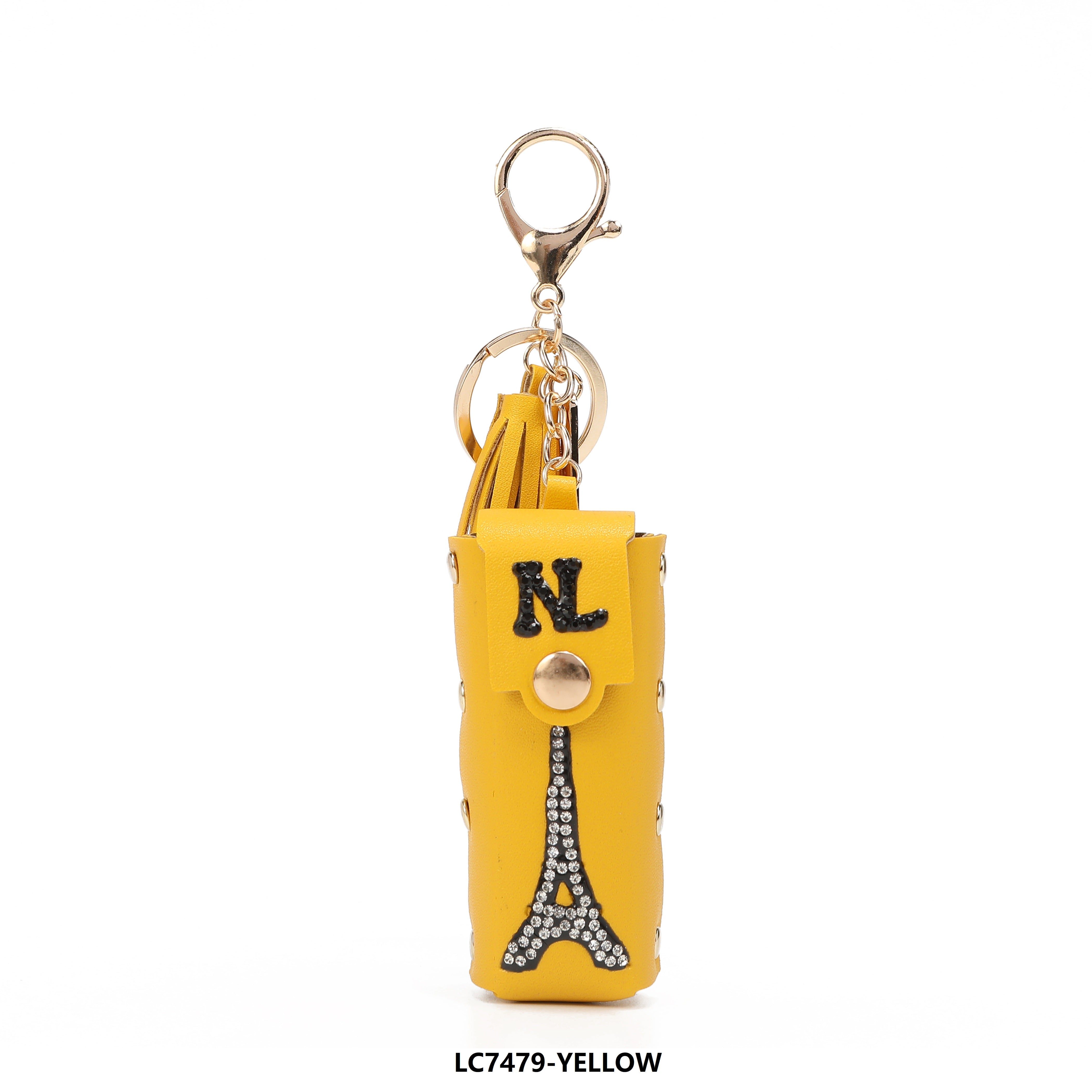 Eiffel keychain with lip holder