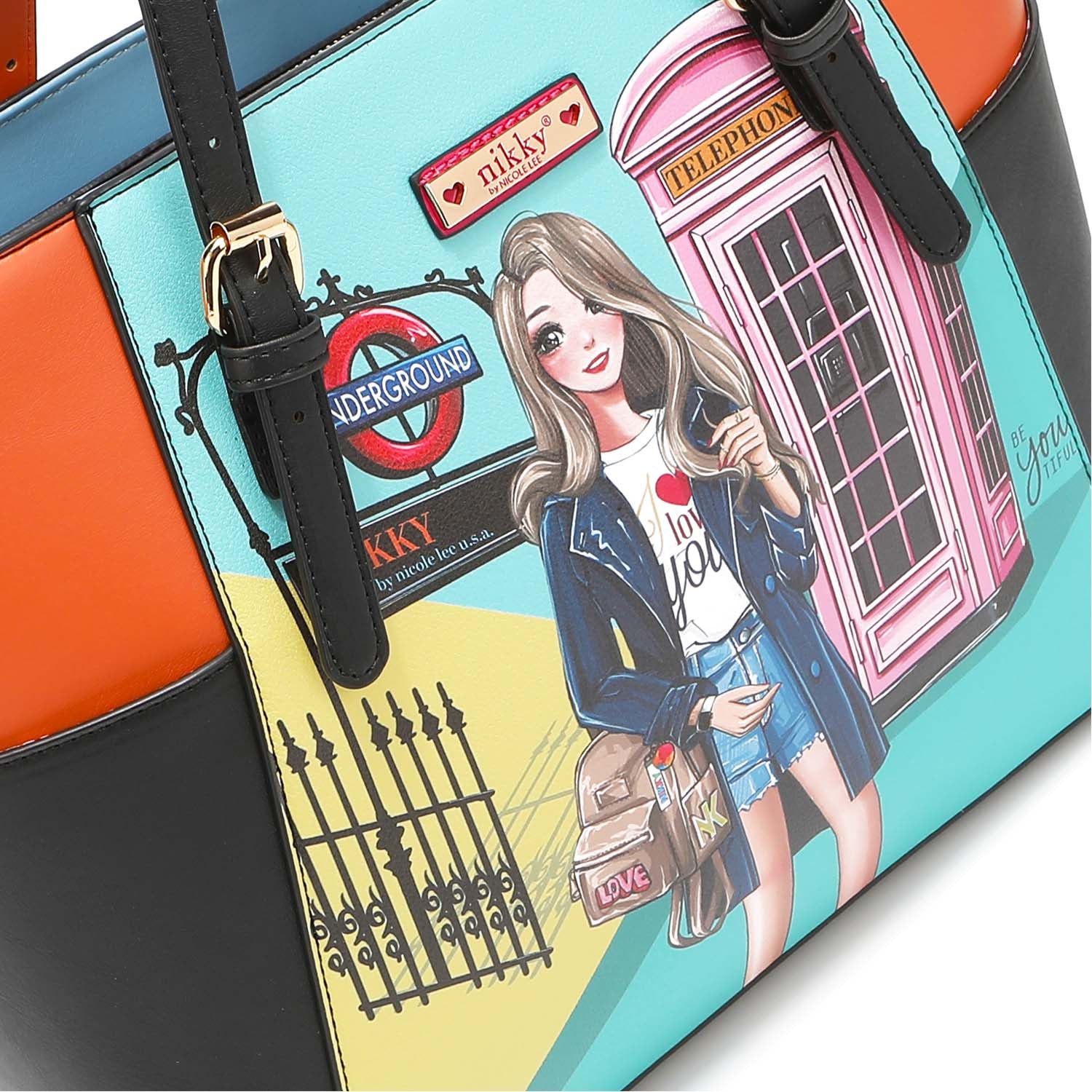 "MISS YOUR CALL" SHOPPER BAG
