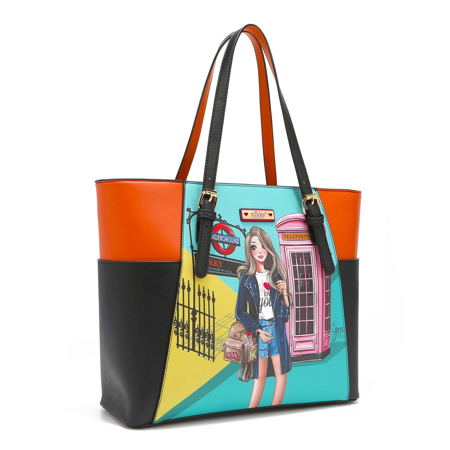 "MISS YOUR CALL" SHOPPER BAG