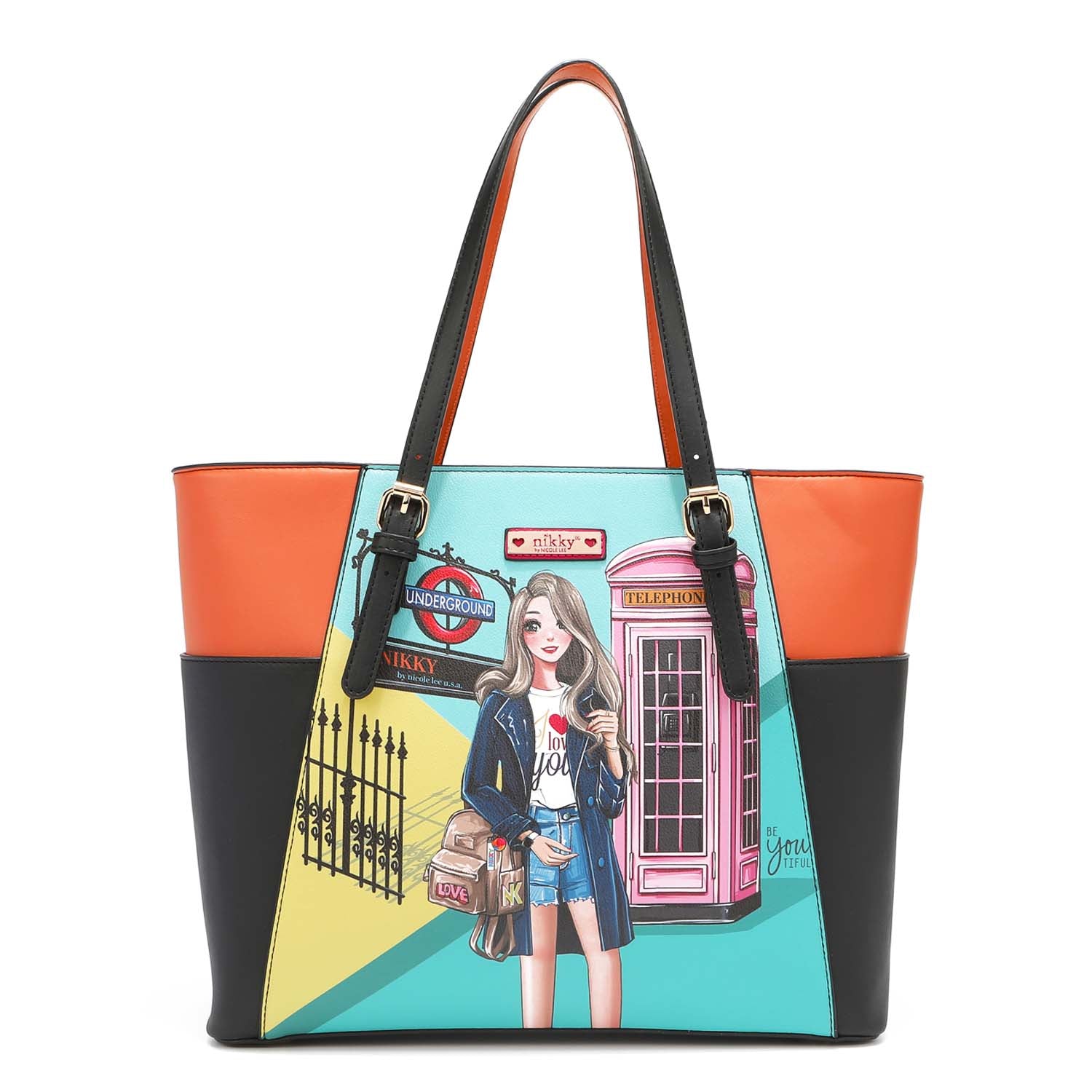 "MISS YOUR CALL" SHOPPER BAG