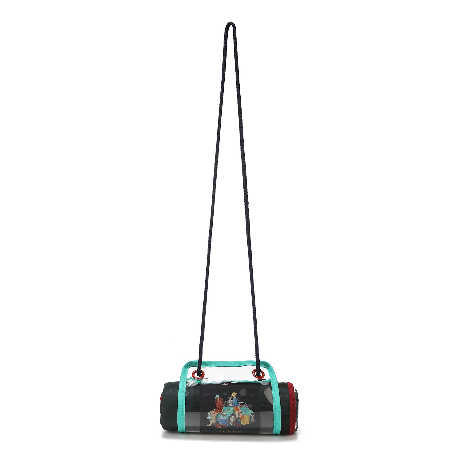 PRINTED BEACH TOWEL (<tc>Nikky</tc>)