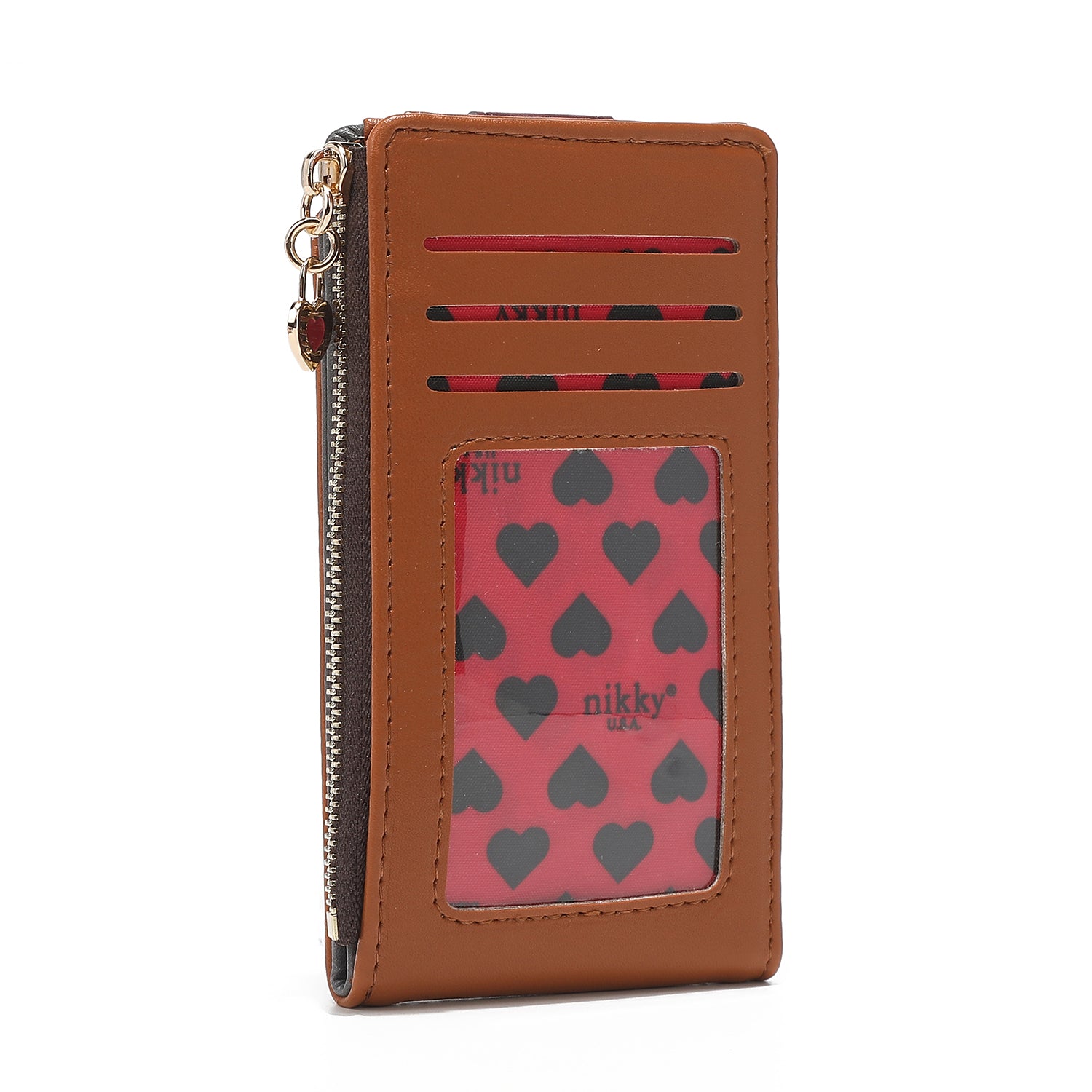 TARJETERO PLEGABLE CON MONEDERO