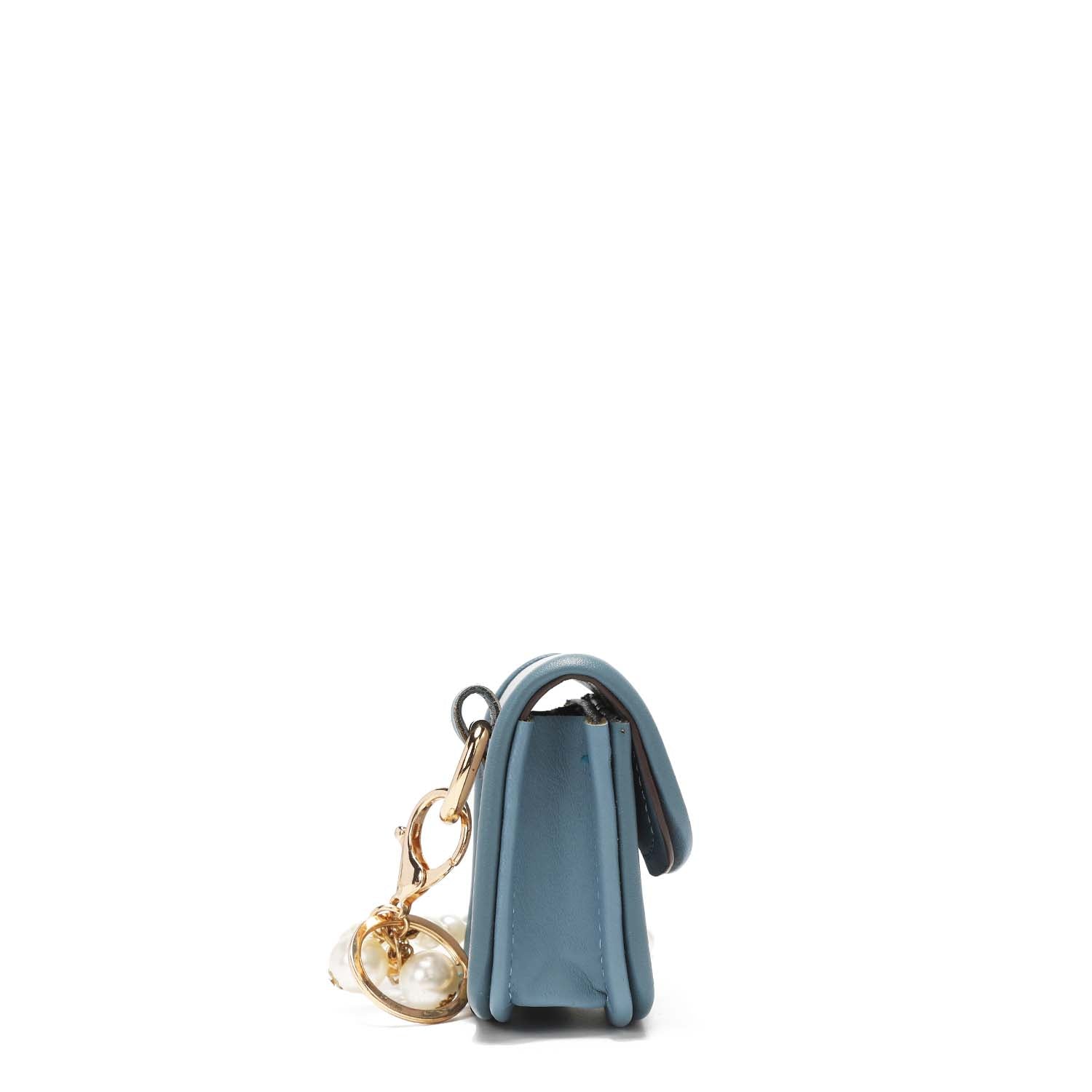 KEYCHAIN WITH HEADPHONE HOLDER AND PEARL BRACELET <tc>NIKKY</tc>