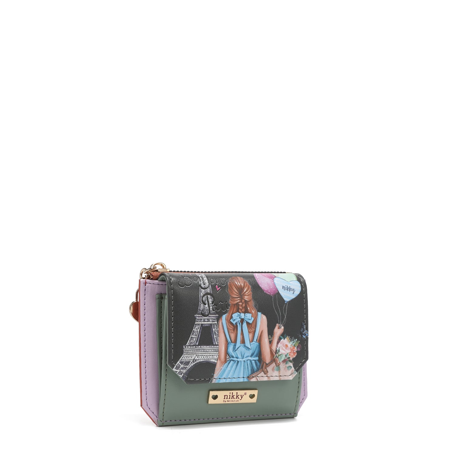 Compact cardboard with purse