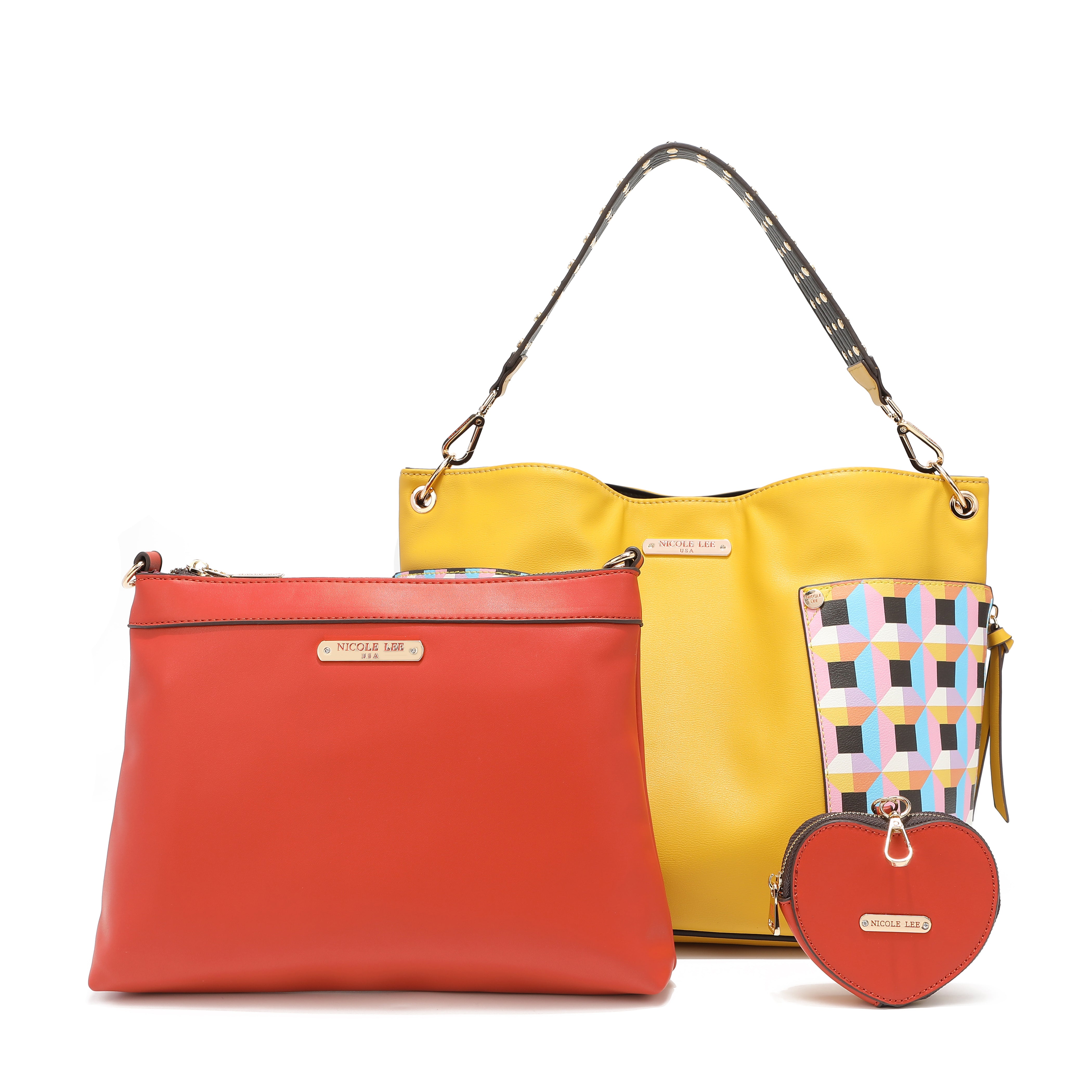 Quihn shoulder bag with additional purse and internal bag