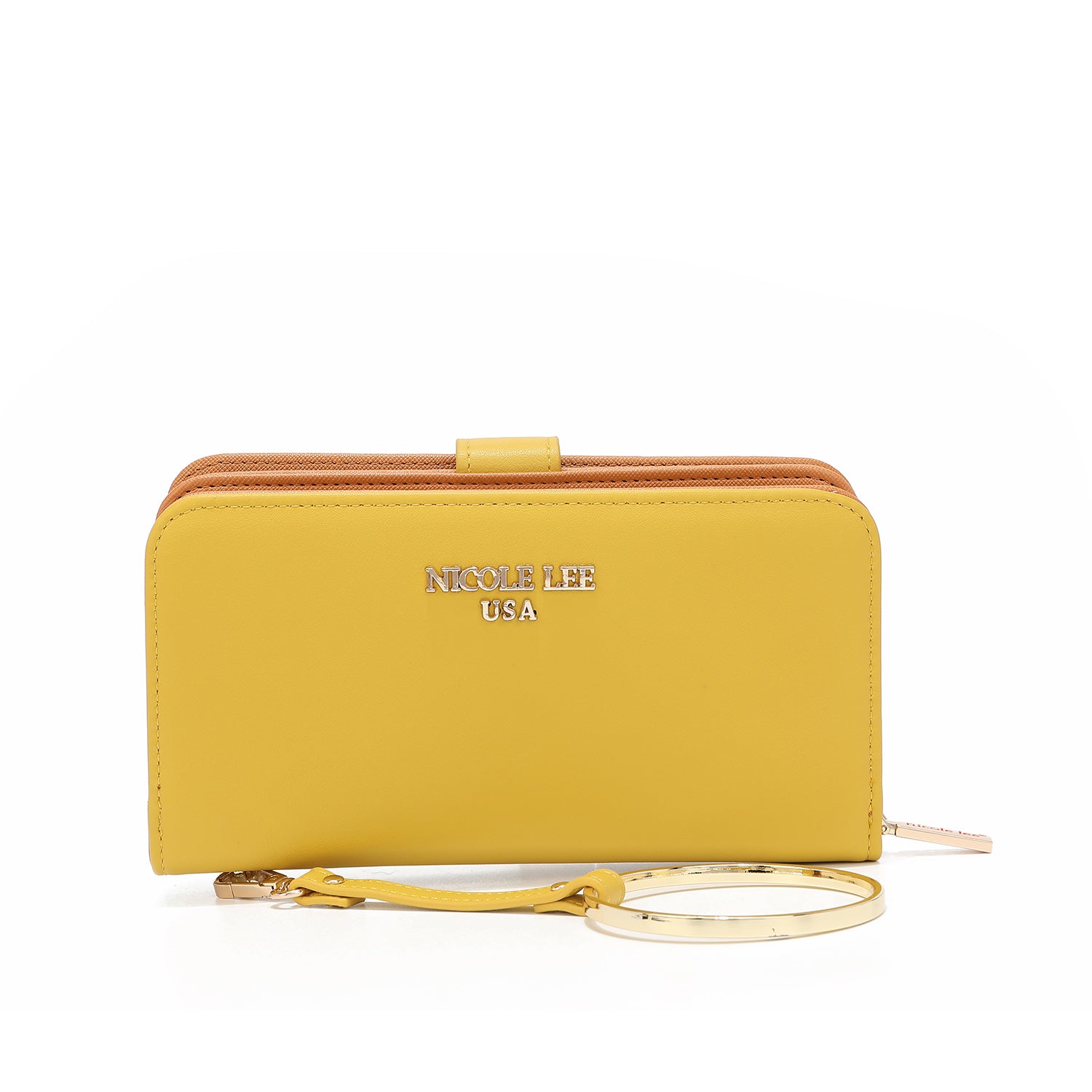 Fashion printed portfolio with zipper