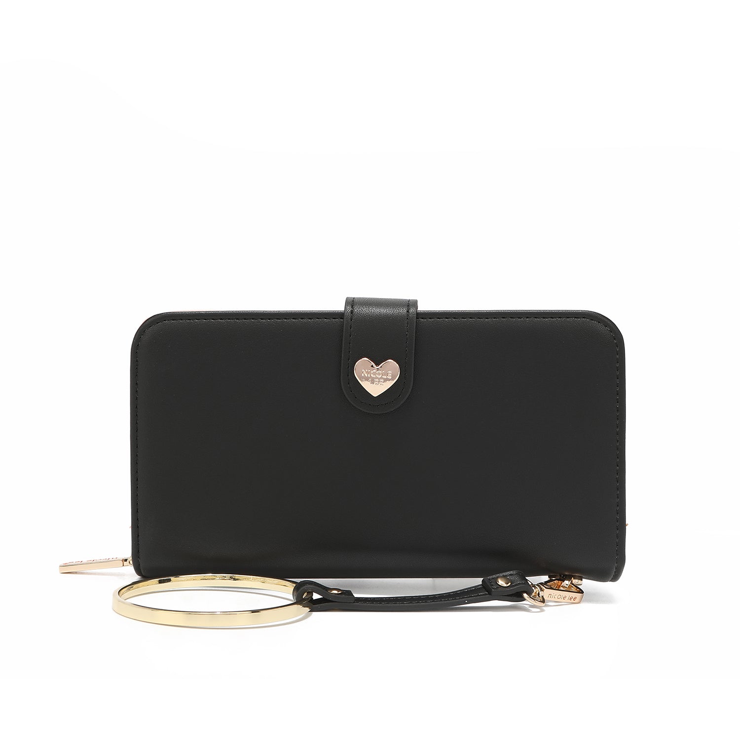 Fashion printed portfolio with zipper