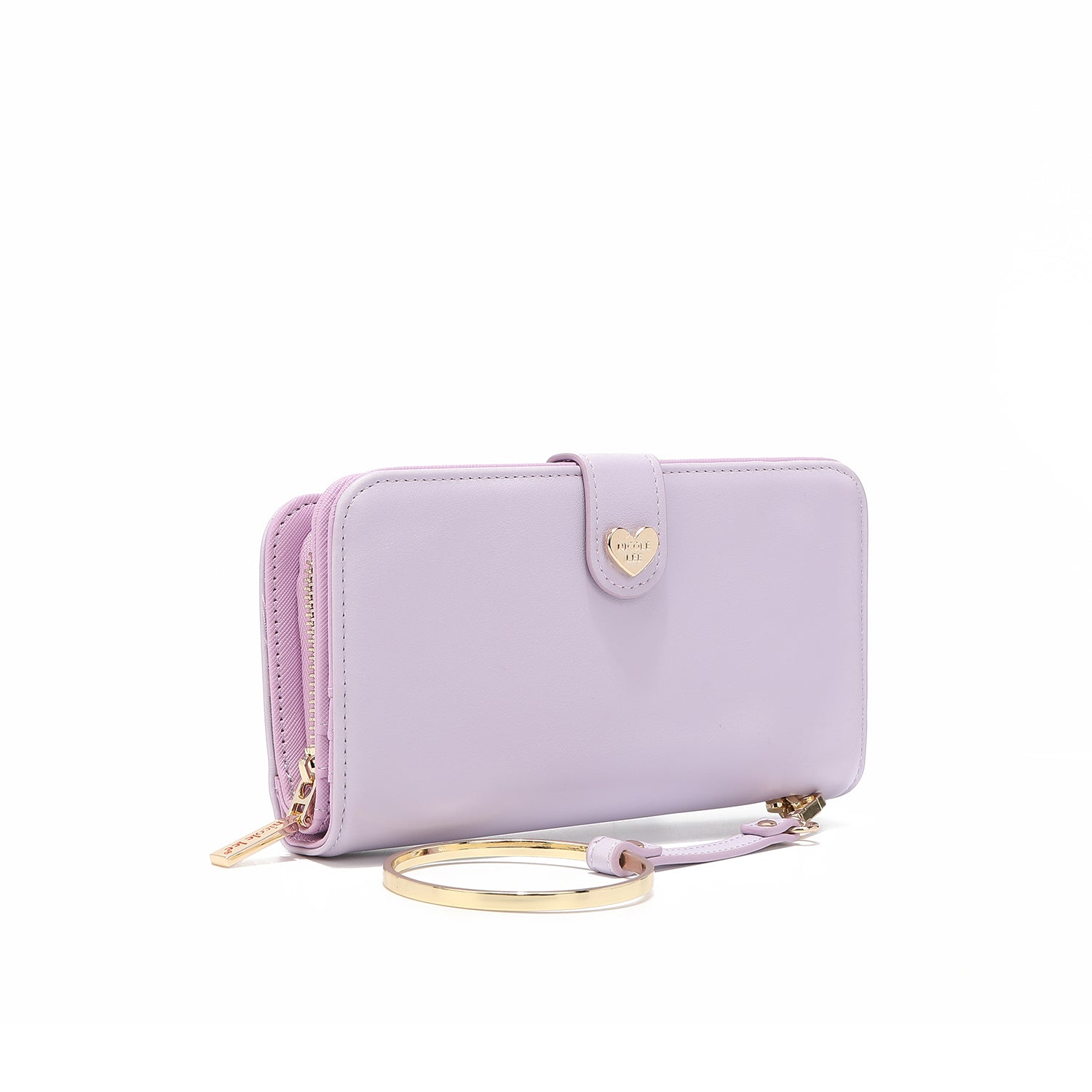 Fashion printed portfolio with zipper