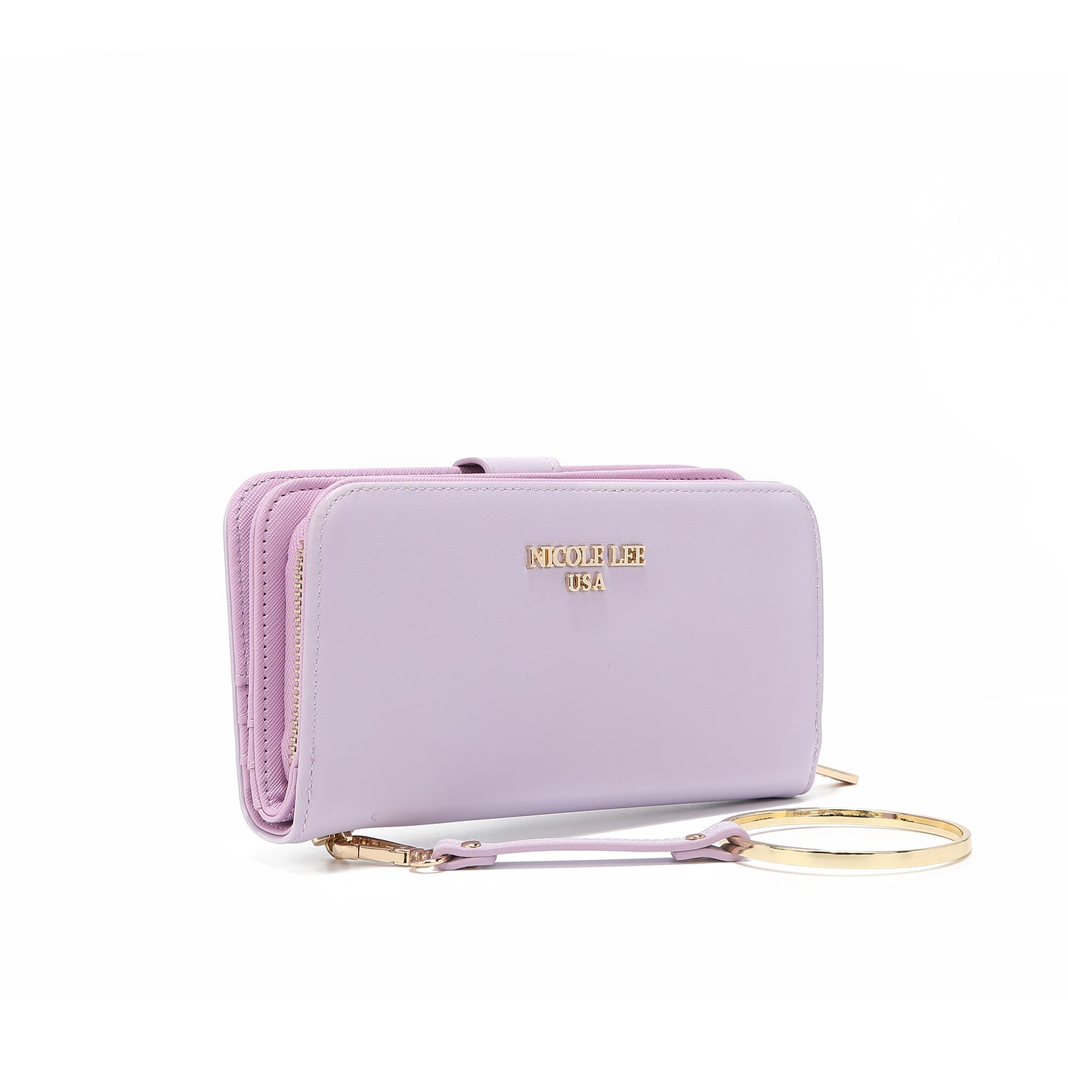 Fashion printed portfolio with zipper