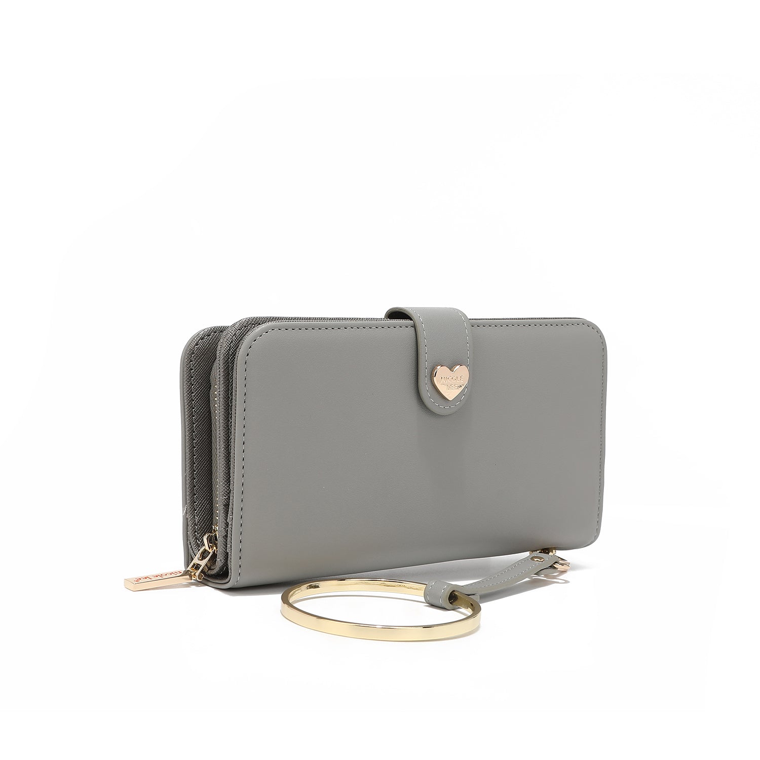 Fashion printed portfolio with zipper