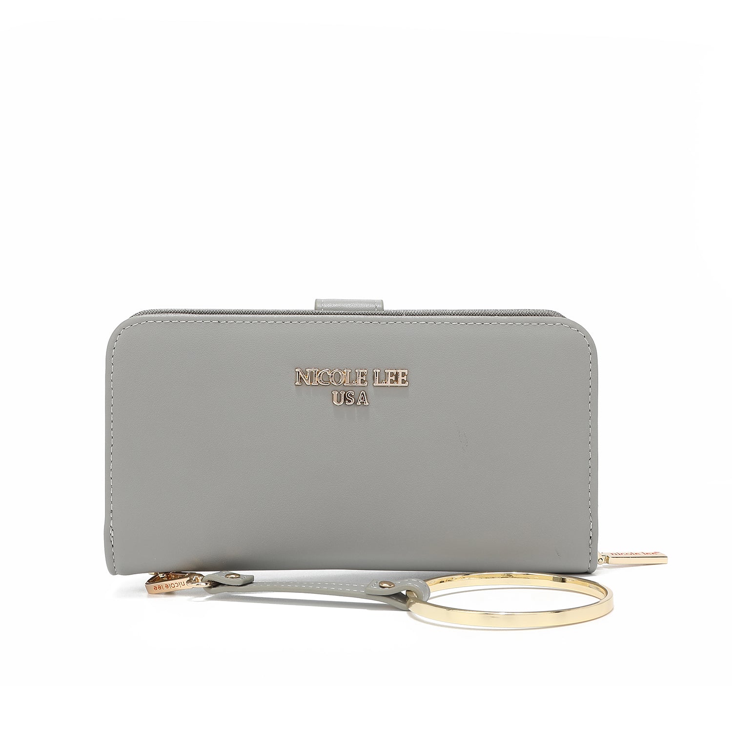 Fashion printed portfolio with zipper