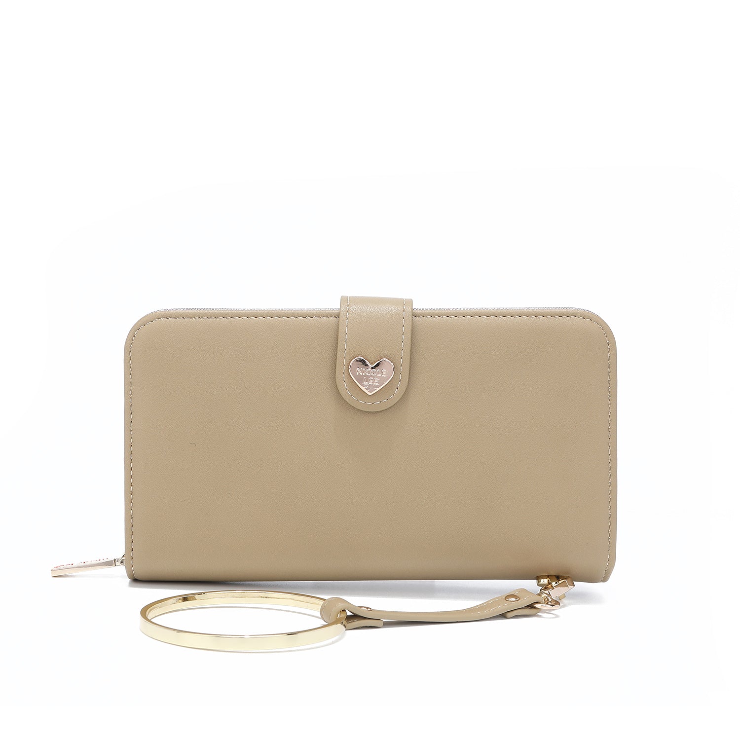 Fashion printed portfolio with zipper