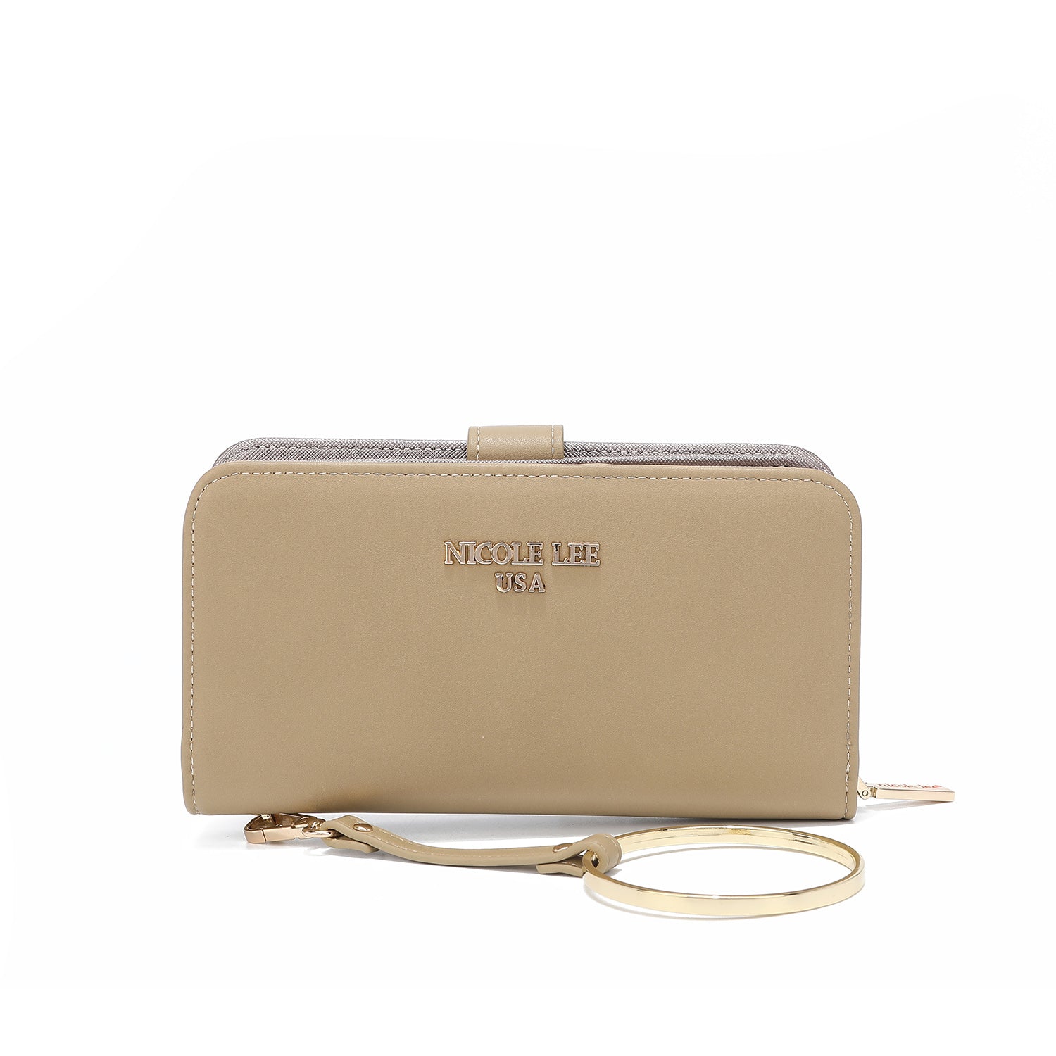 Fashion printed portfolio with zipper