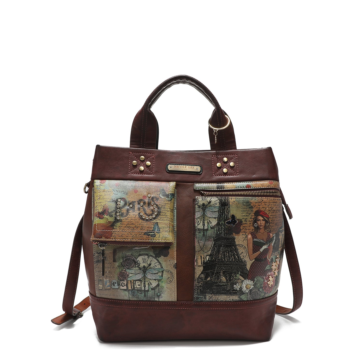 "PARIS FASHION WEEK" SPACIOUS SHOULDER BAG