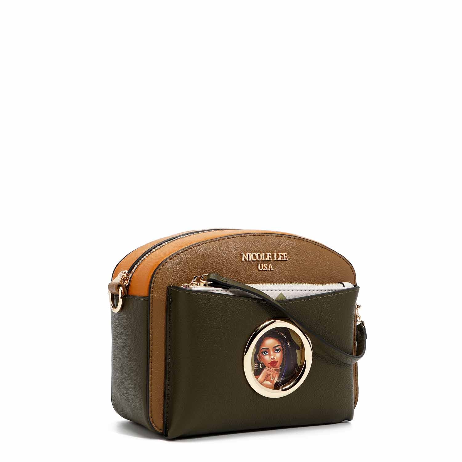 2 -piece cameo bandolera