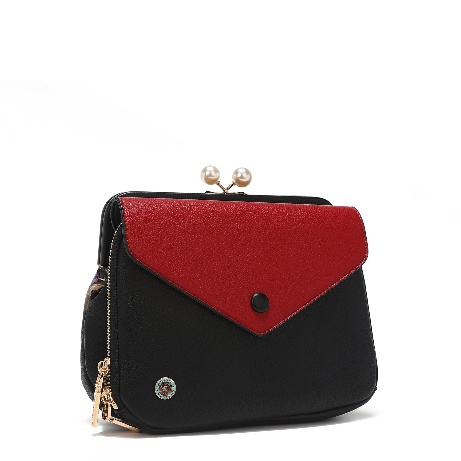 Bandolera with Kisslock brooch