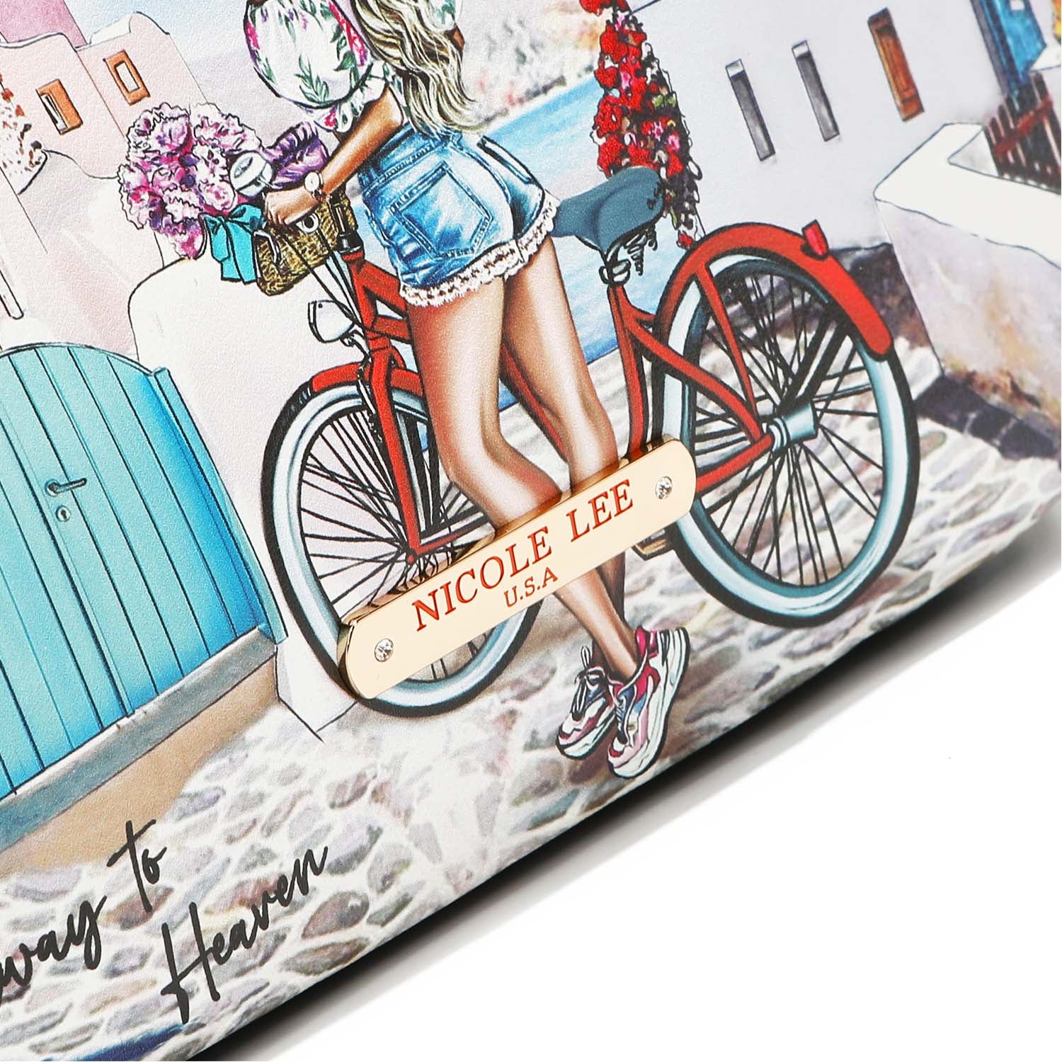 Bandolera with Kisslock brooch