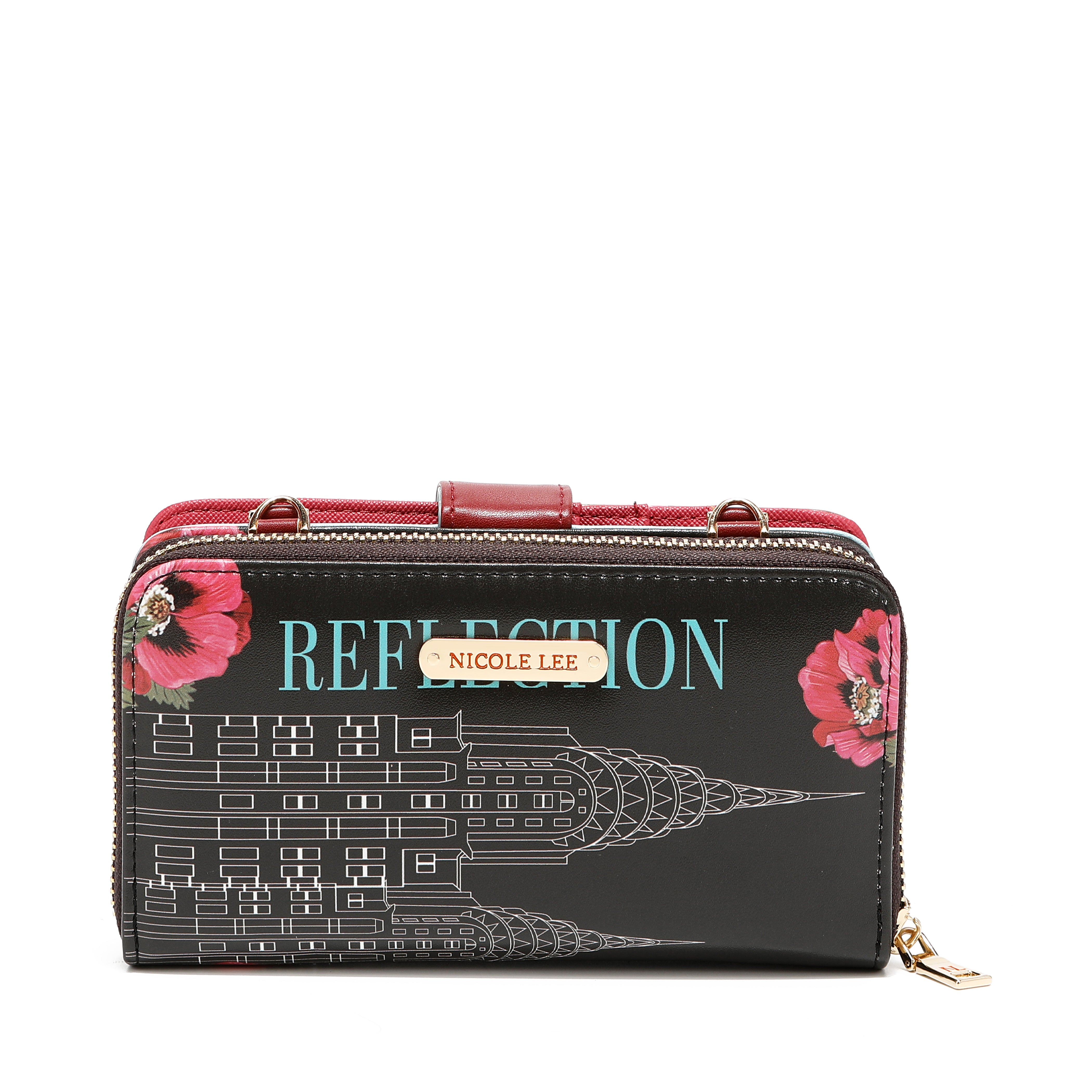 TEILBARE HANDYTASCHE MIT SCHULTERTASCHENFUNKTION