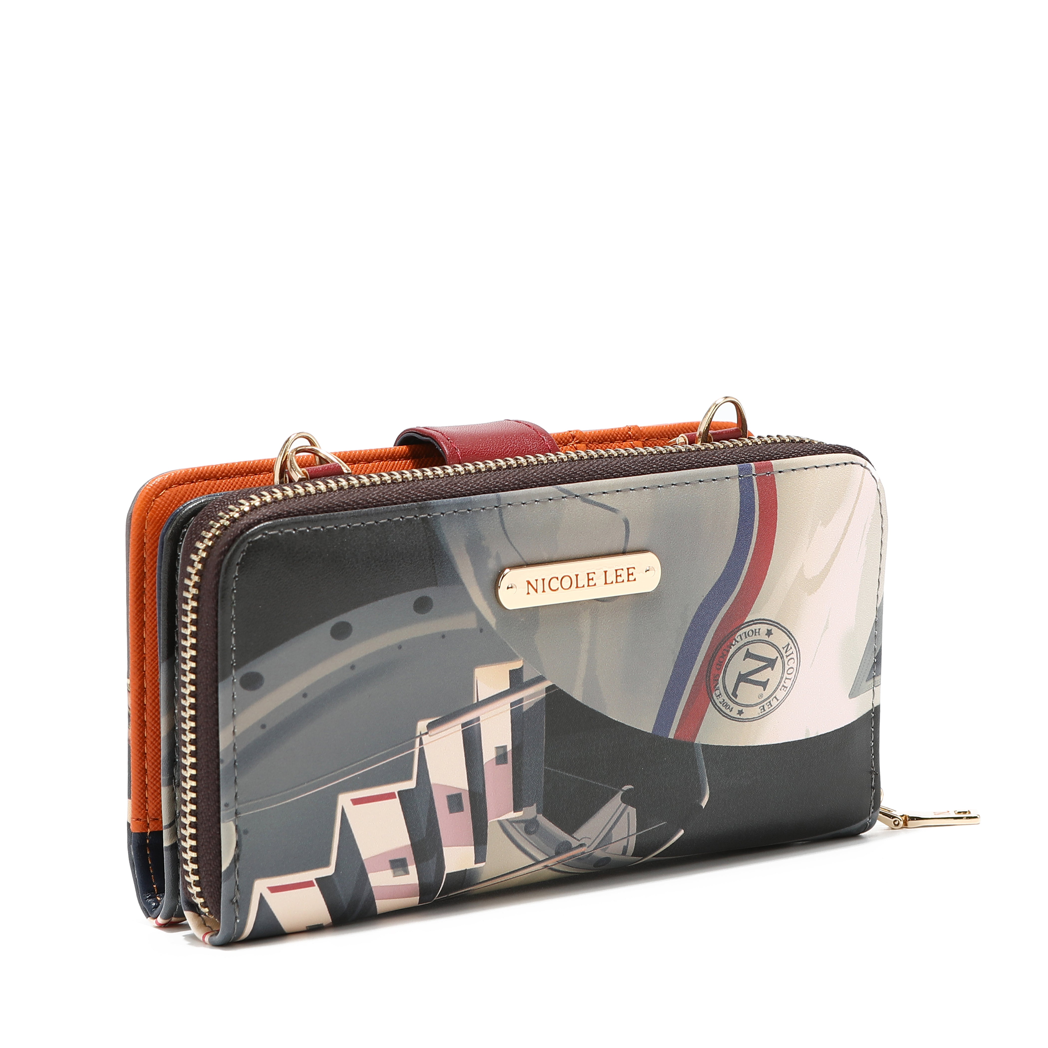 TEILBARE HANDYTASCHE MIT SCHULTERTASCHENFUNKTION