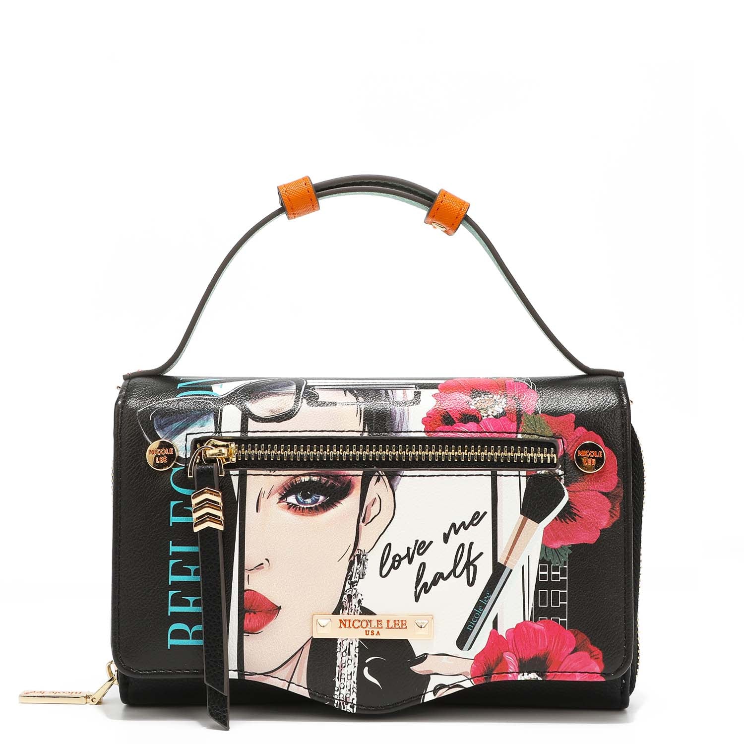 Portfolio style bandolera