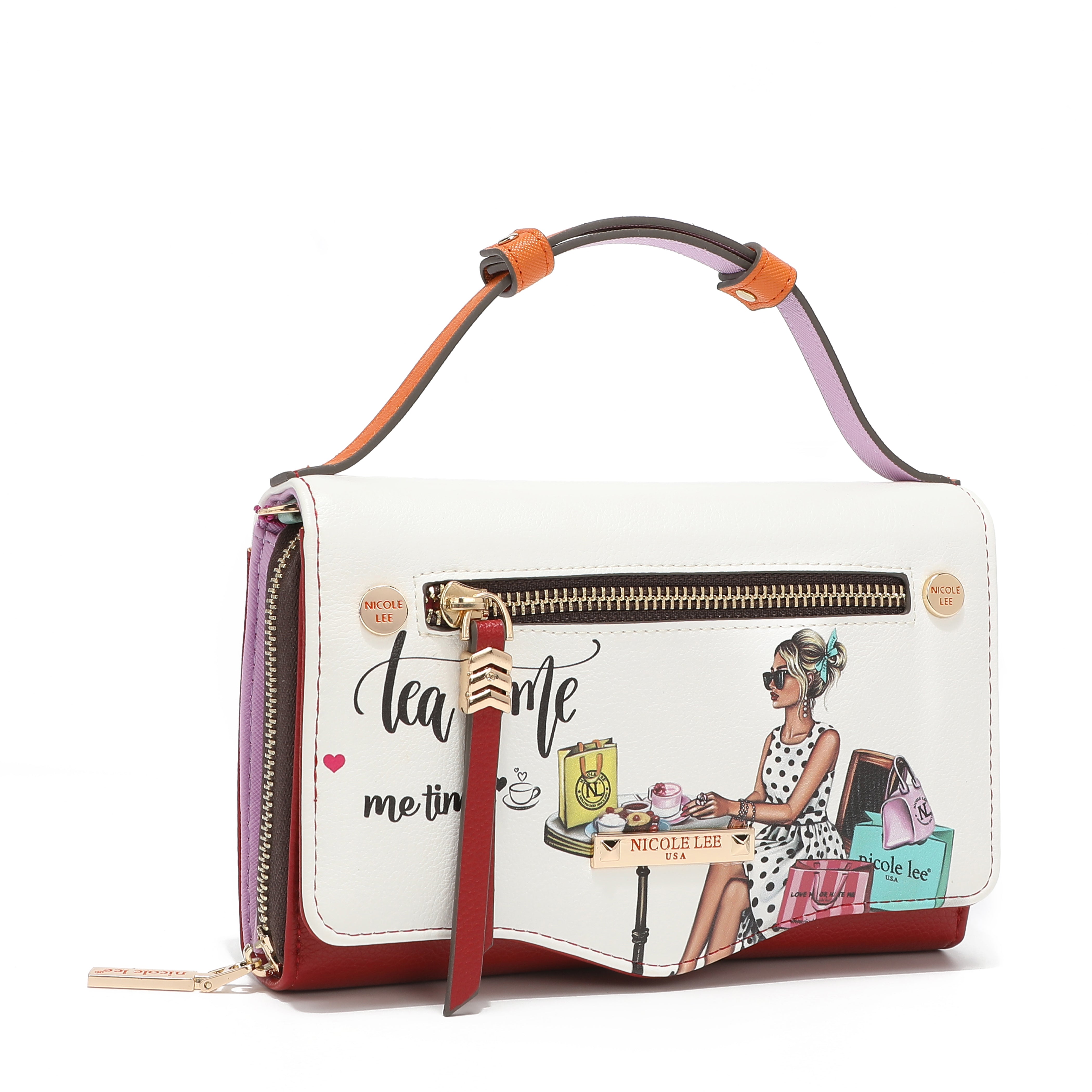 Portfolio style bandolera