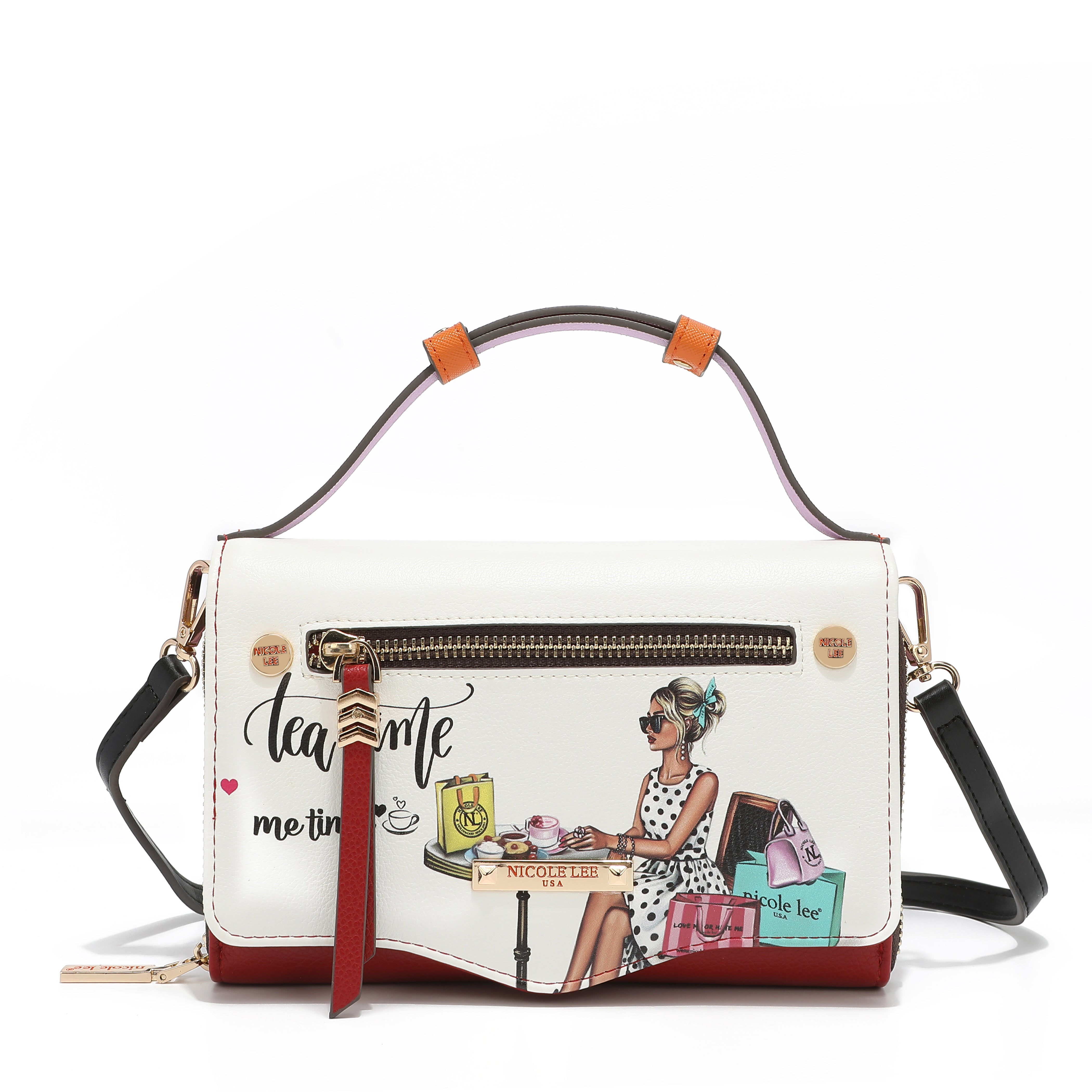 Portfolio style bandolera