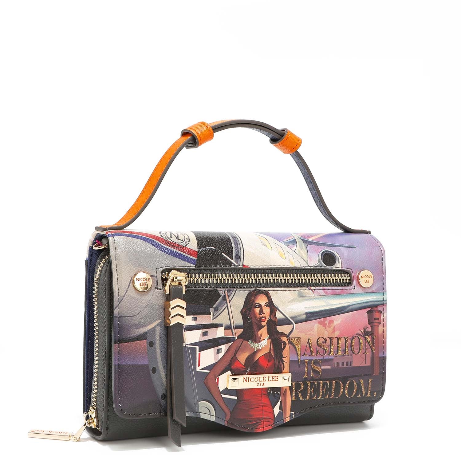 Portfolio style bandolera