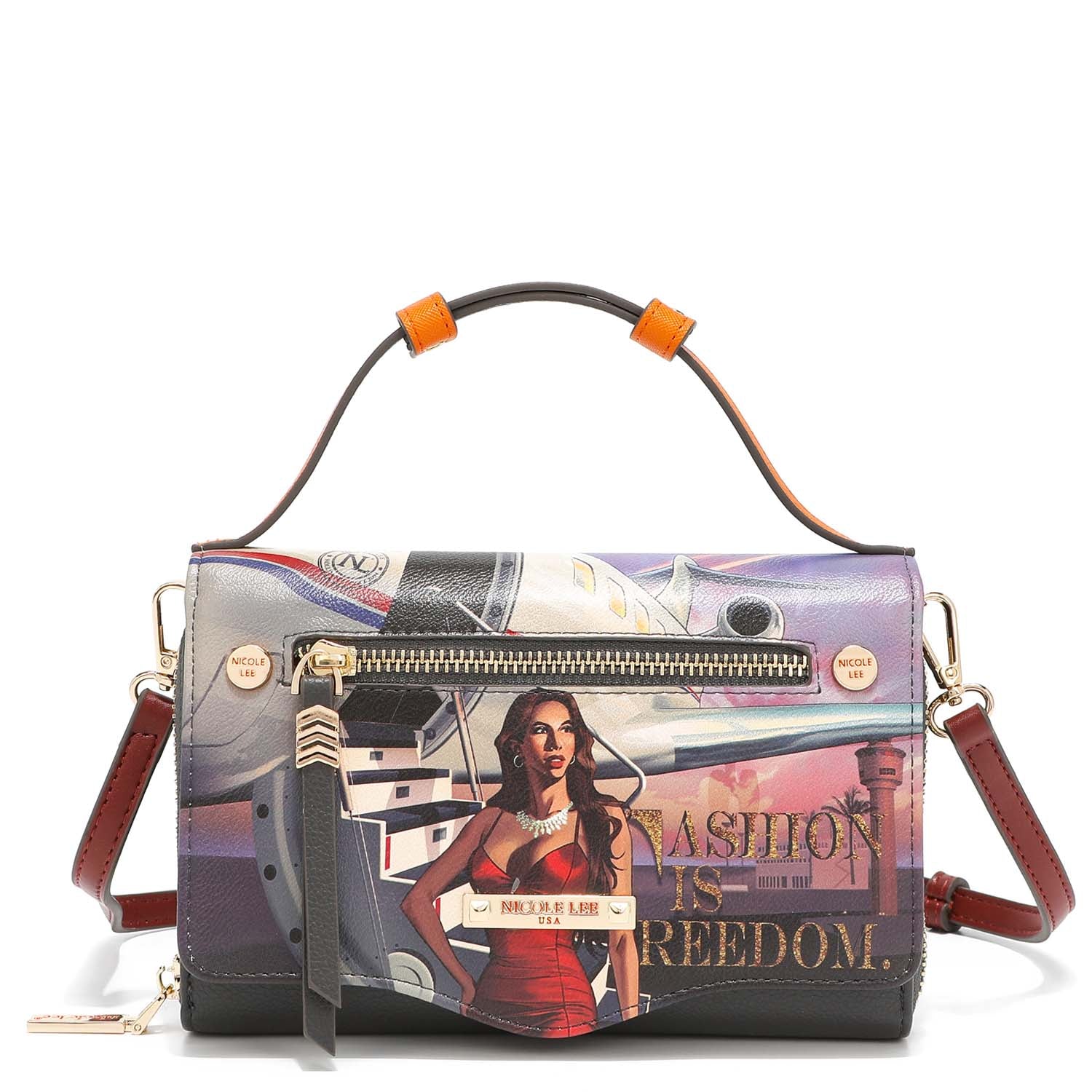 Portfolio style bandolera