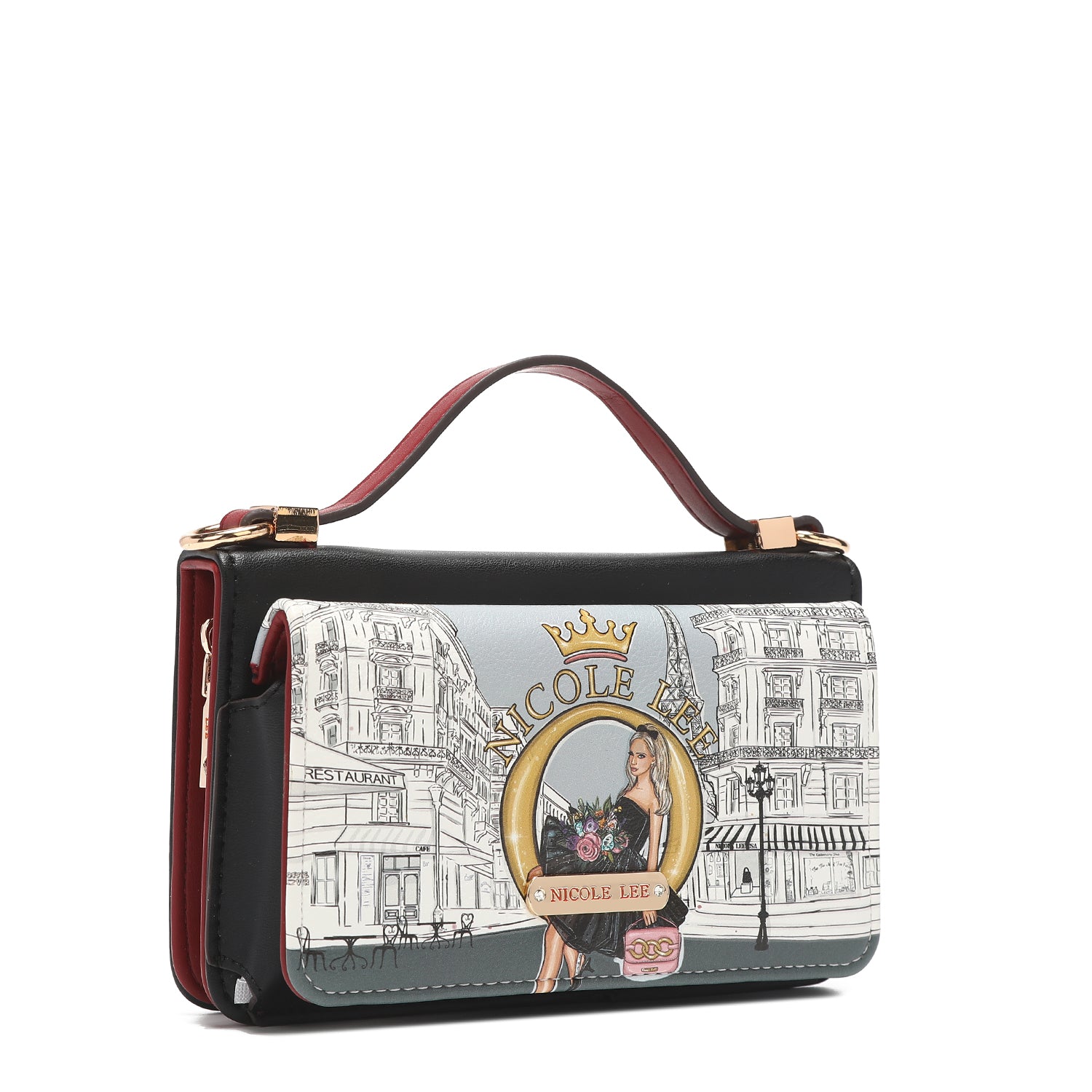 Bandolera with wallet